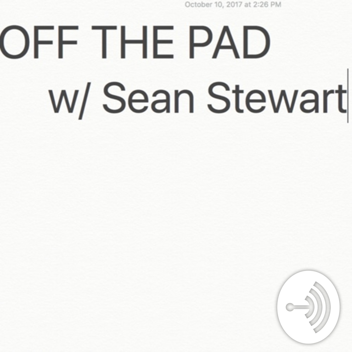 The Sean Stewart Experiment