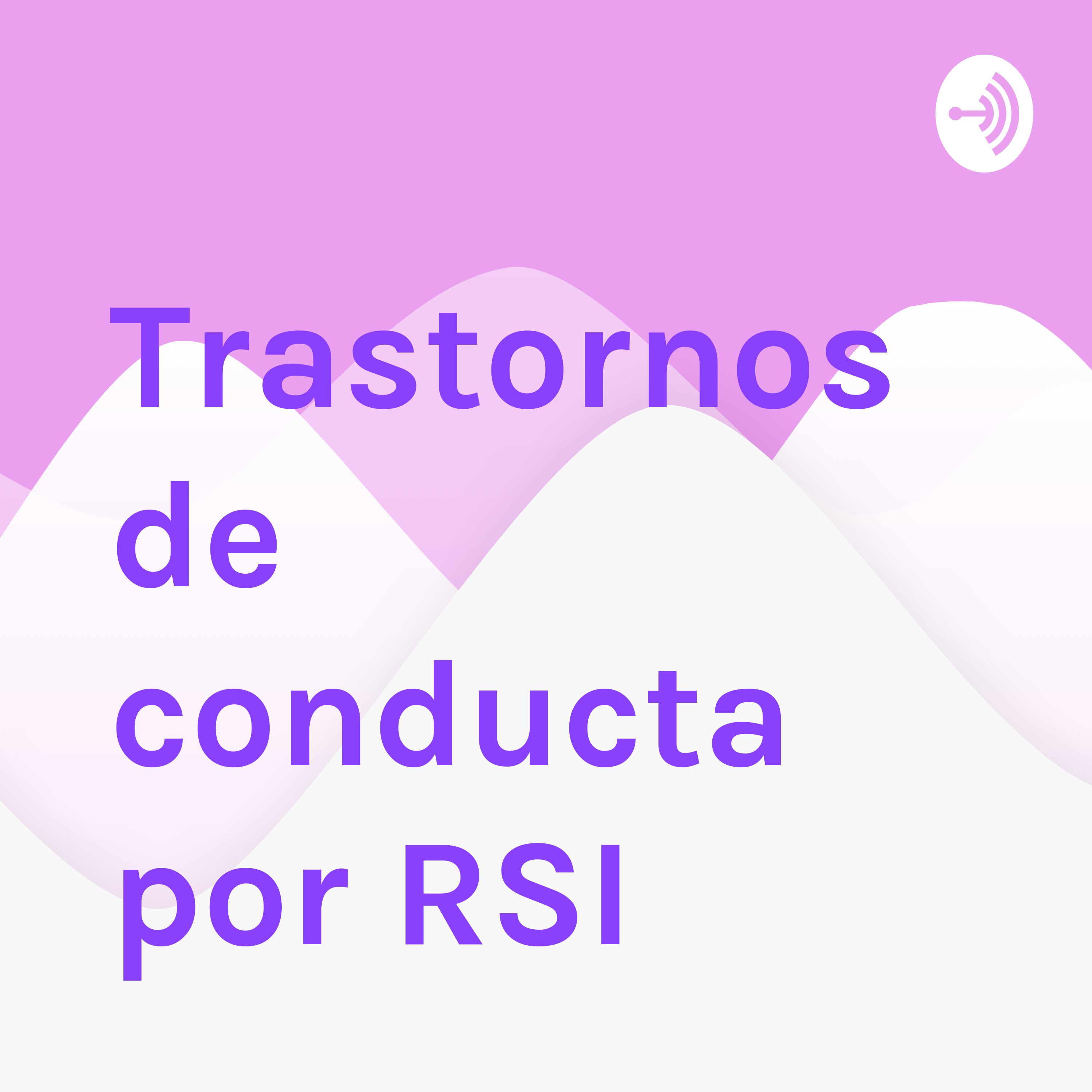 Trastornos de conducta por RSI cover art