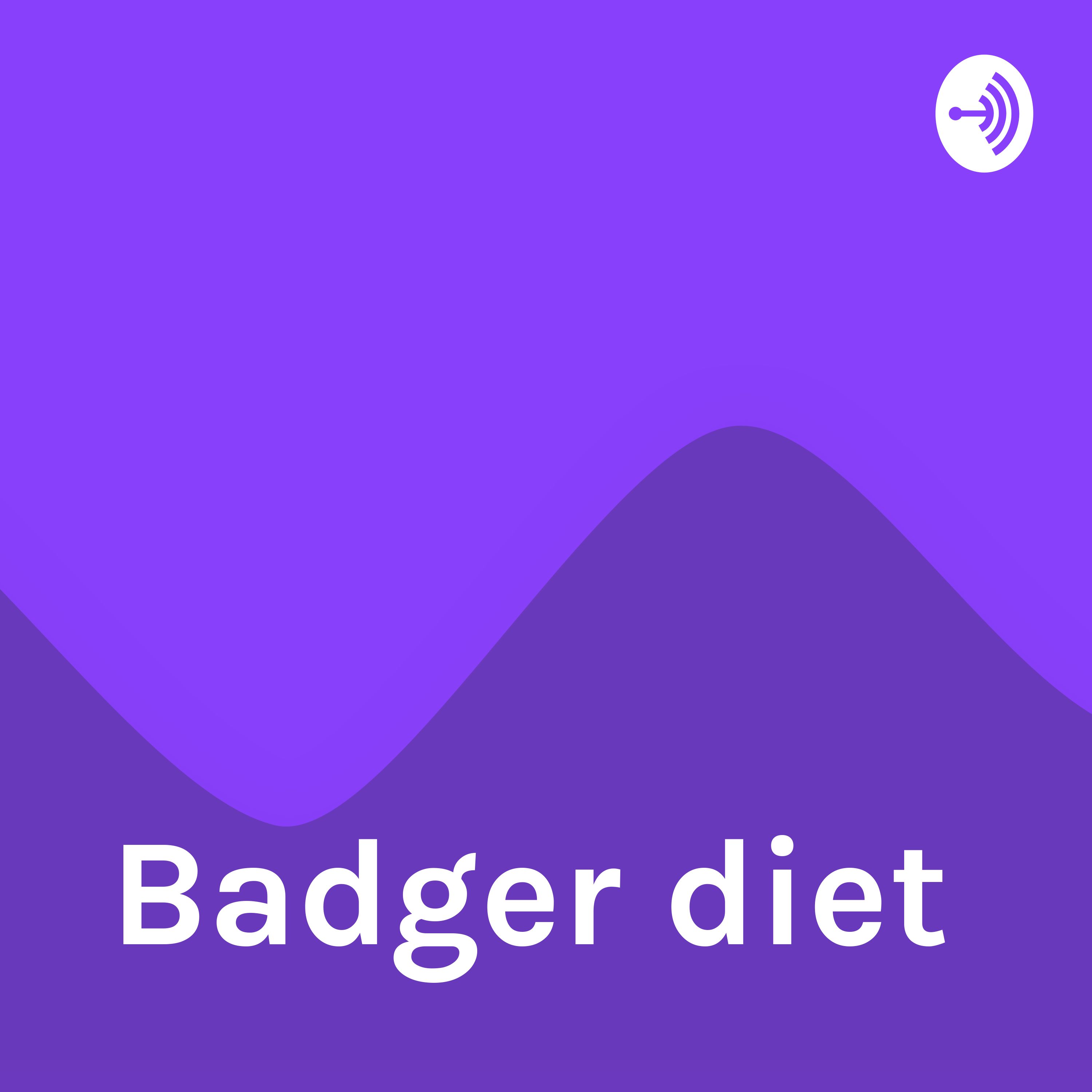 Badger diet 