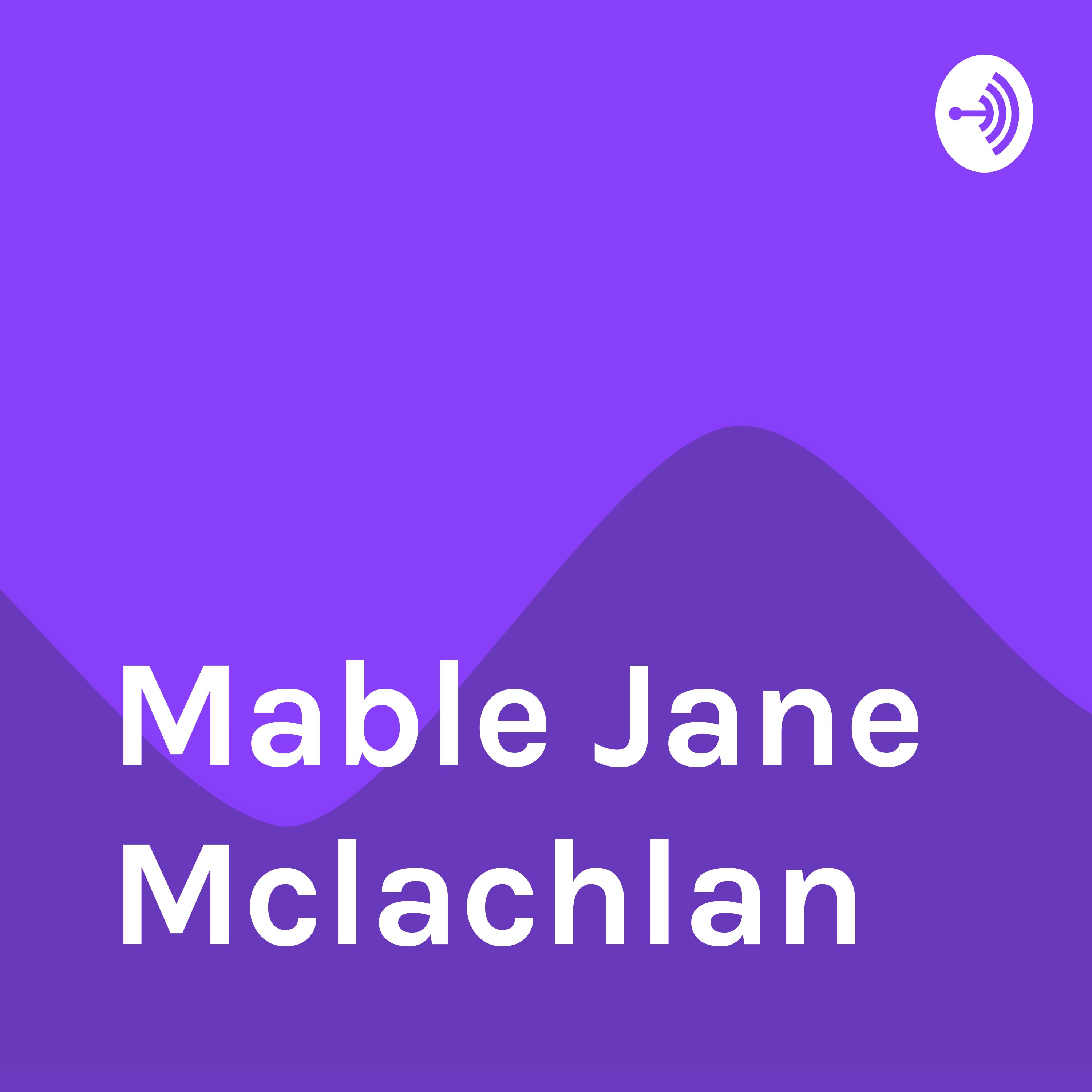 Mable Jane Mclachlan