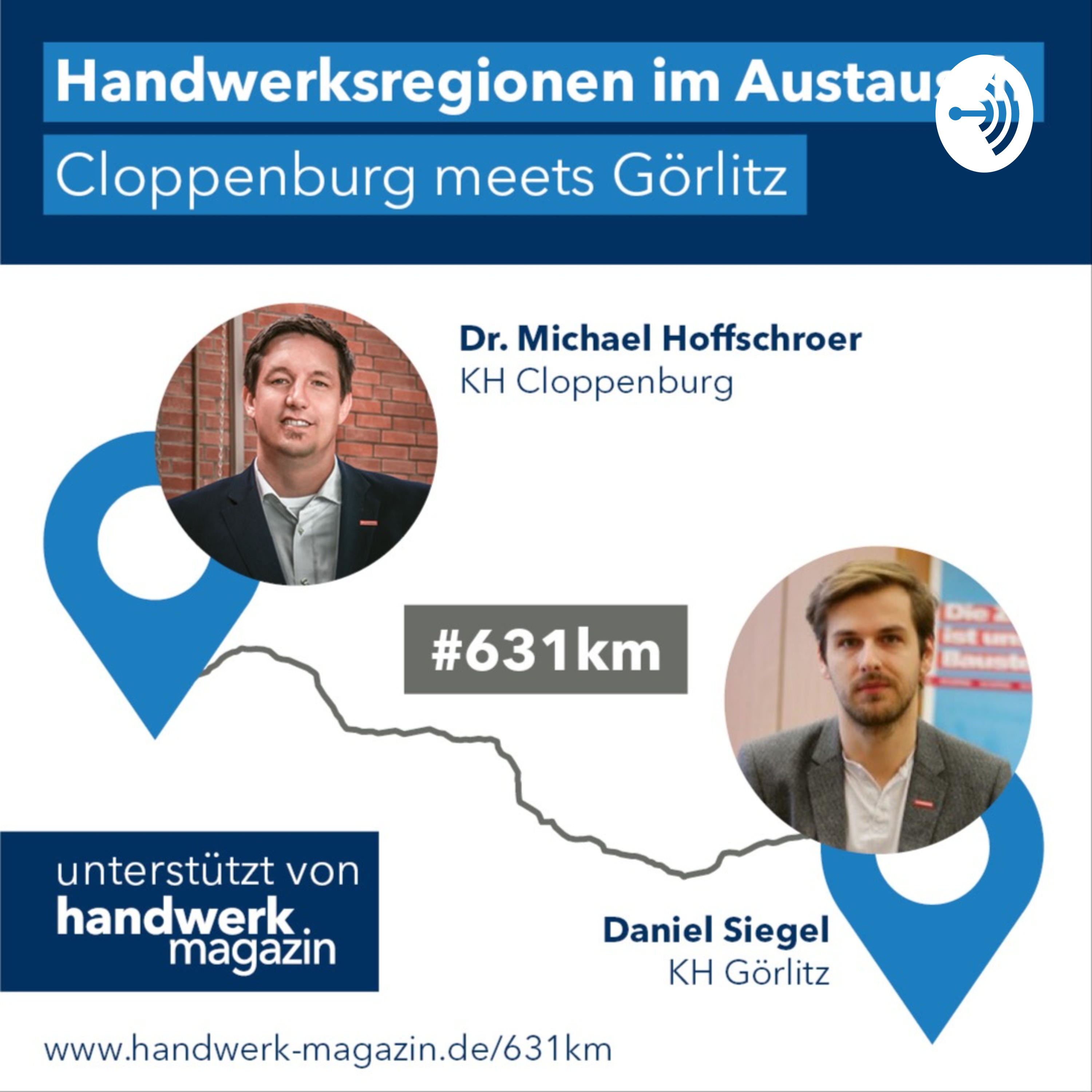 631 km – Handwerksregionen im Austausch