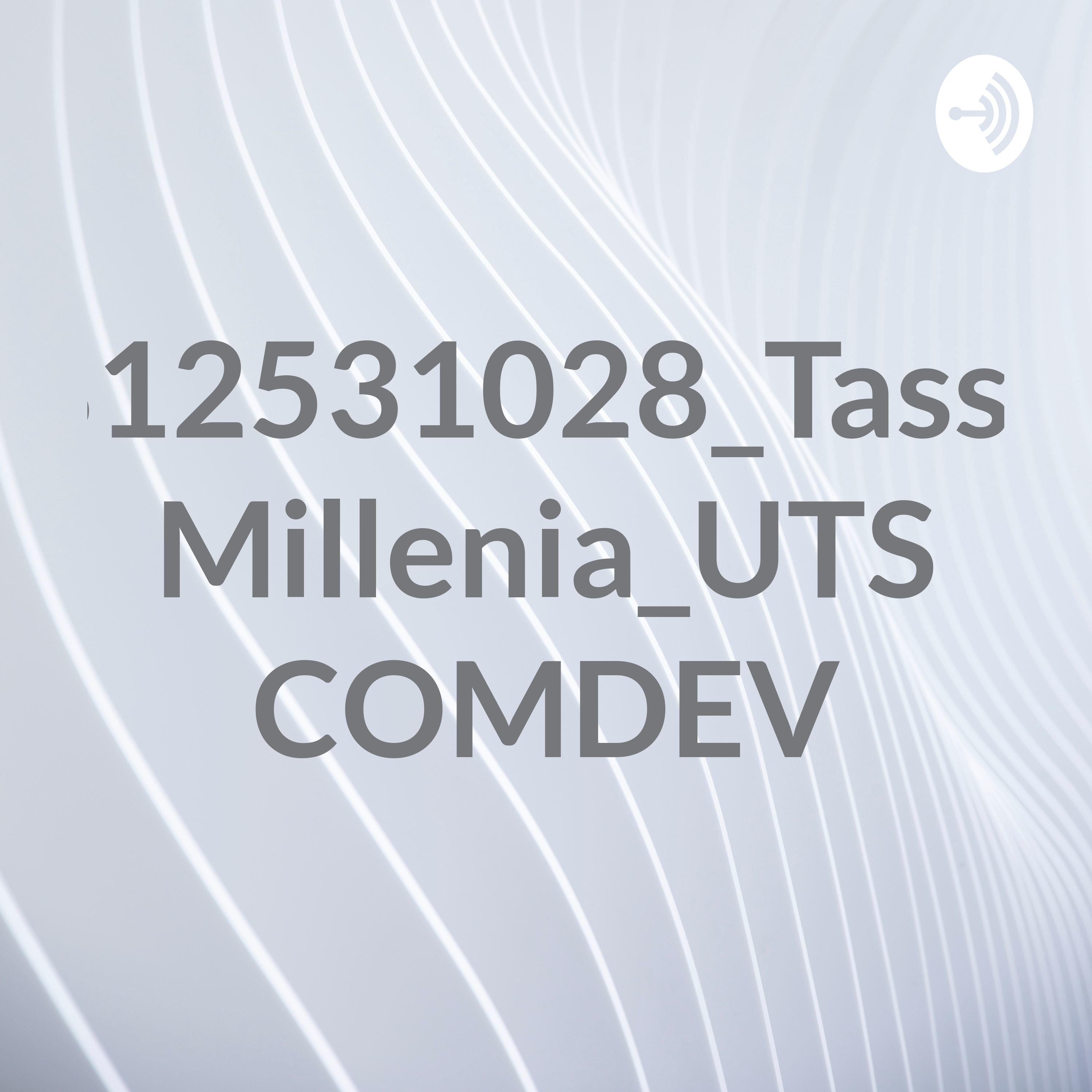 1812531028_Tassya Millenia_UTS COMDEV podcast artwork