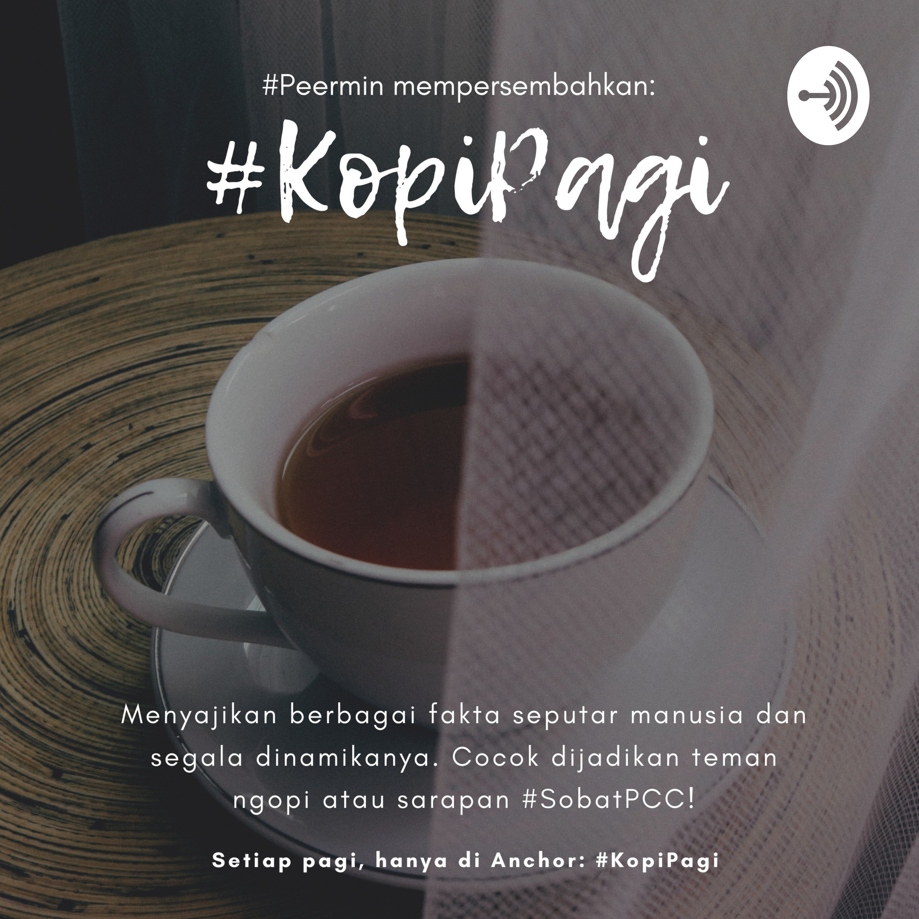 #KopiPagi | presented by Peer Counseling Corner UM podcast artwork