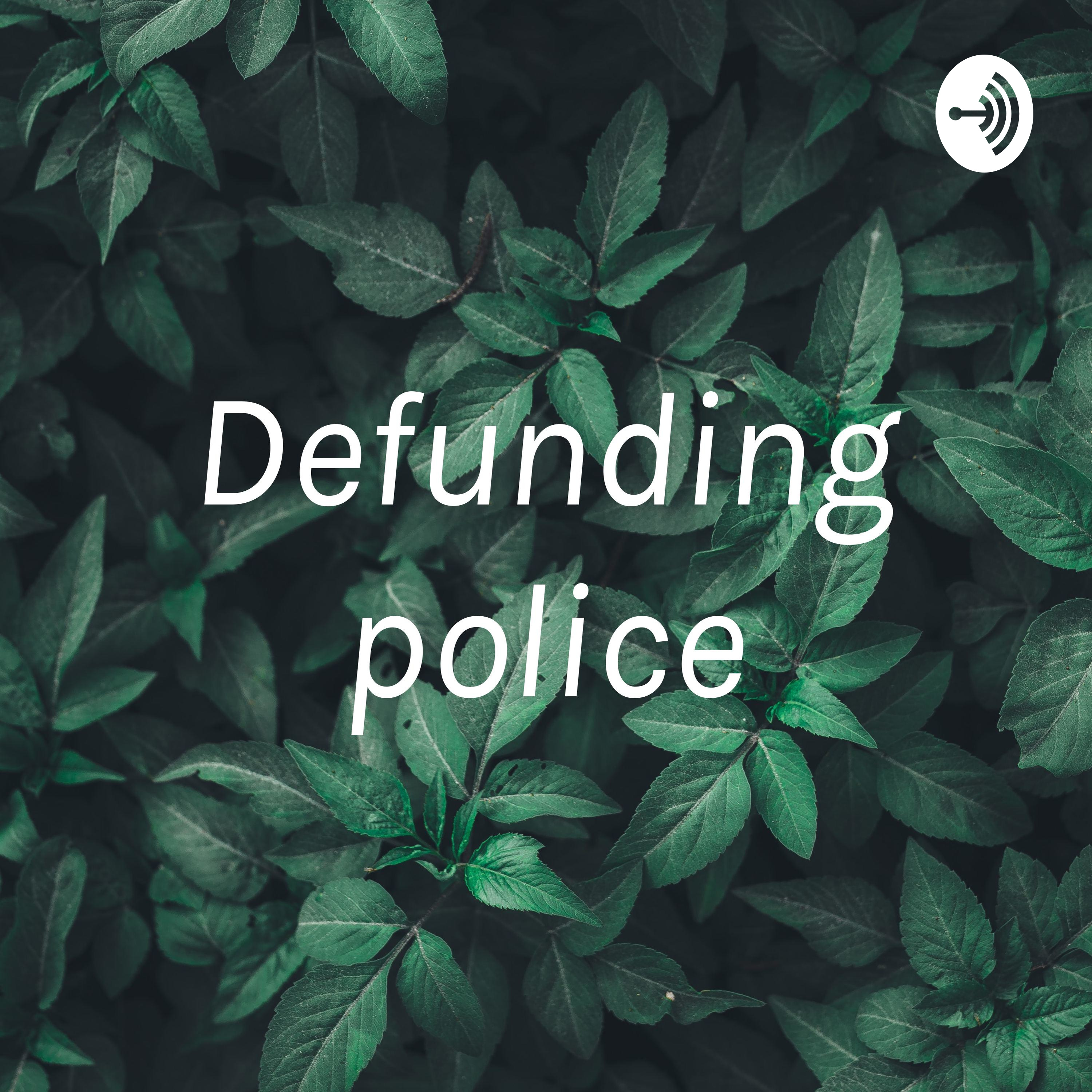 Defunding police cover art