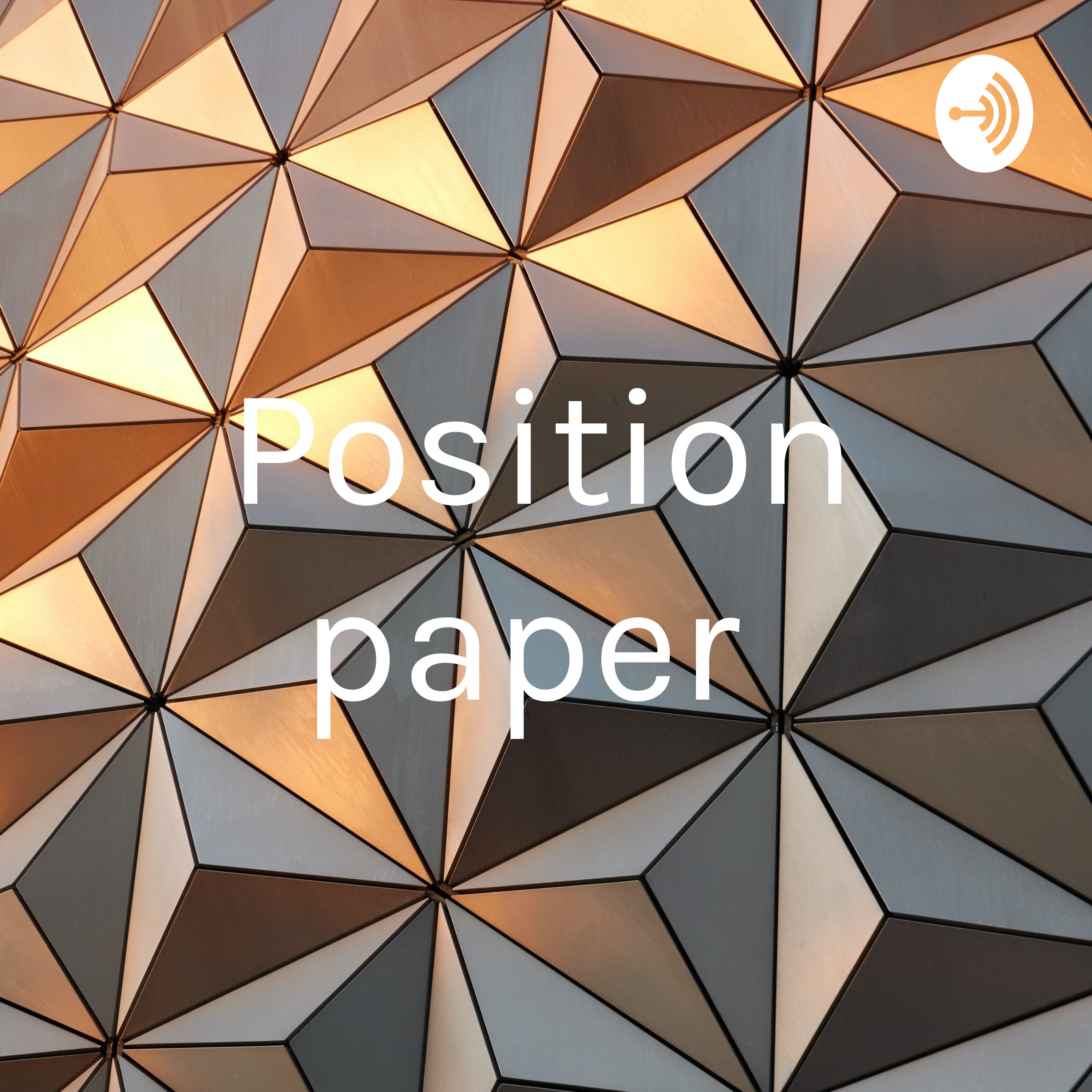 Position paper 