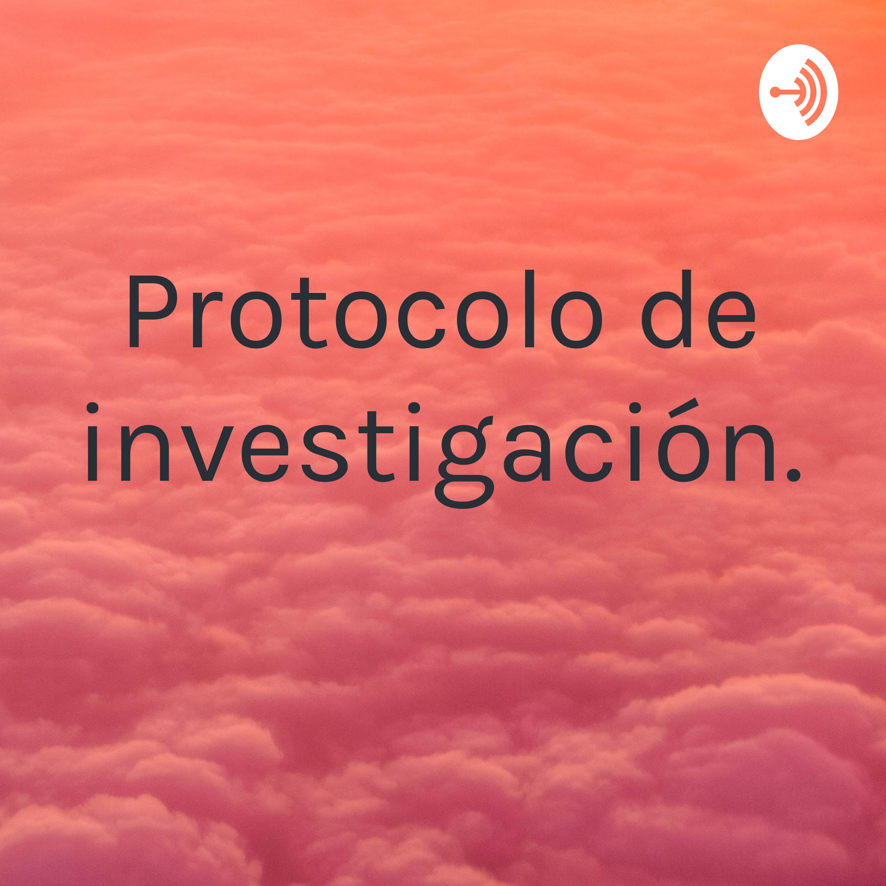 Protocolo de investigación.