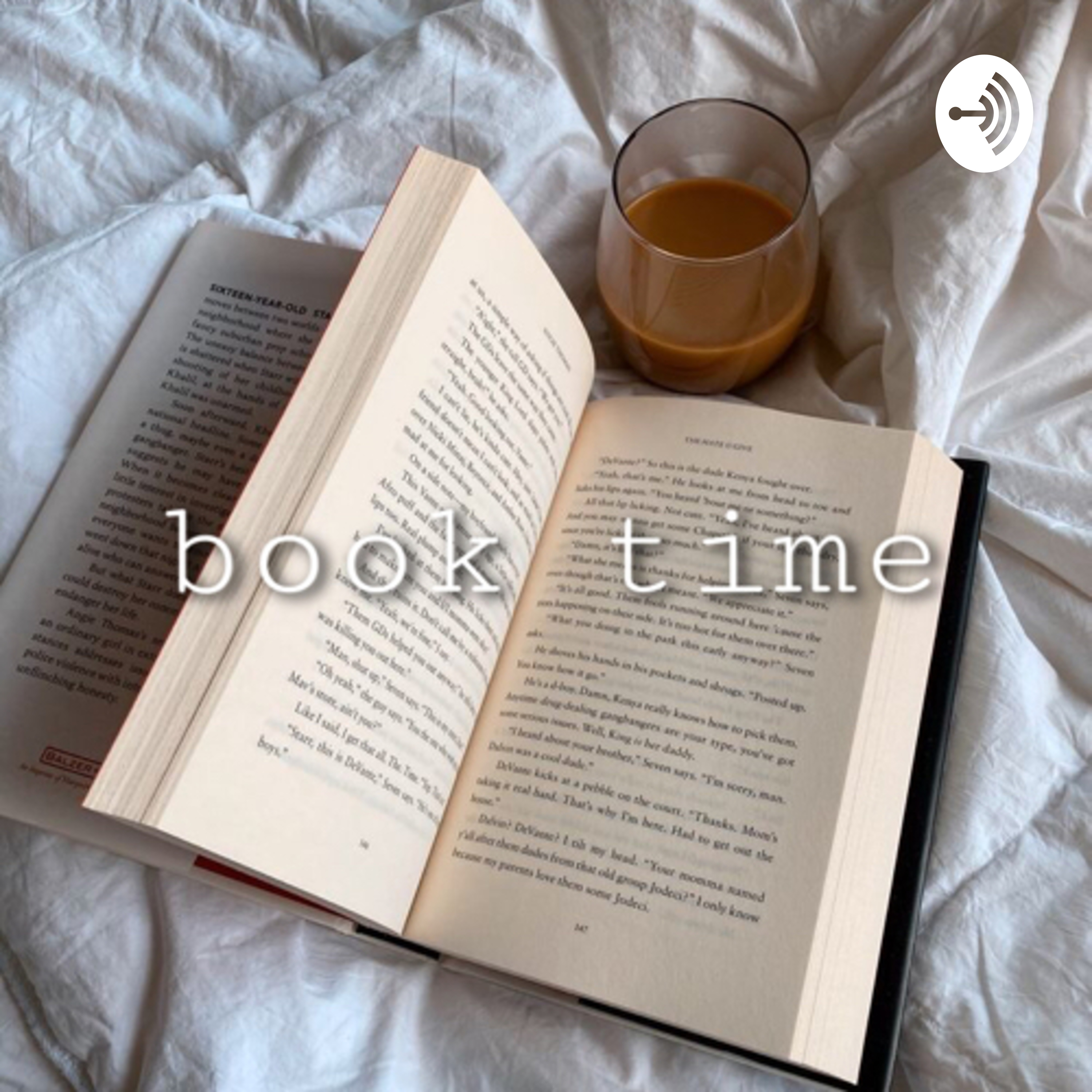 📚 book time 📚 podcast artwork