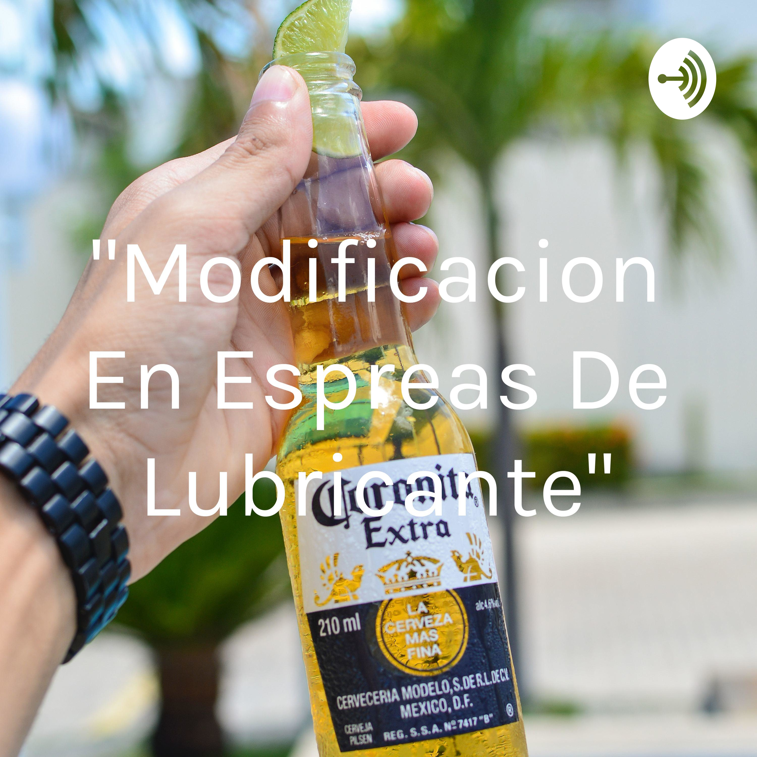 "Modificacion En Espreas De Lubricante" cover art