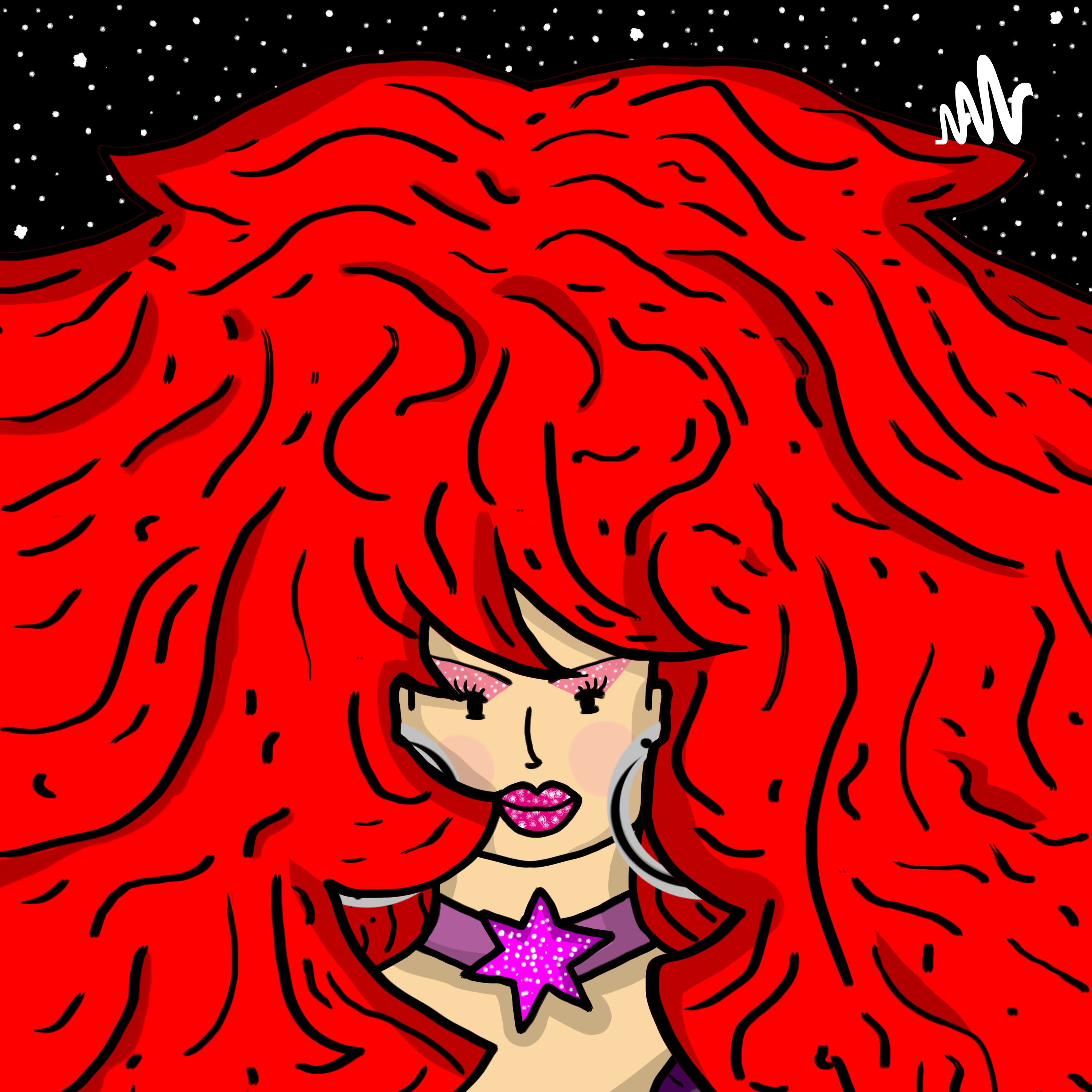 Cria the Draw Queen podcast artwork