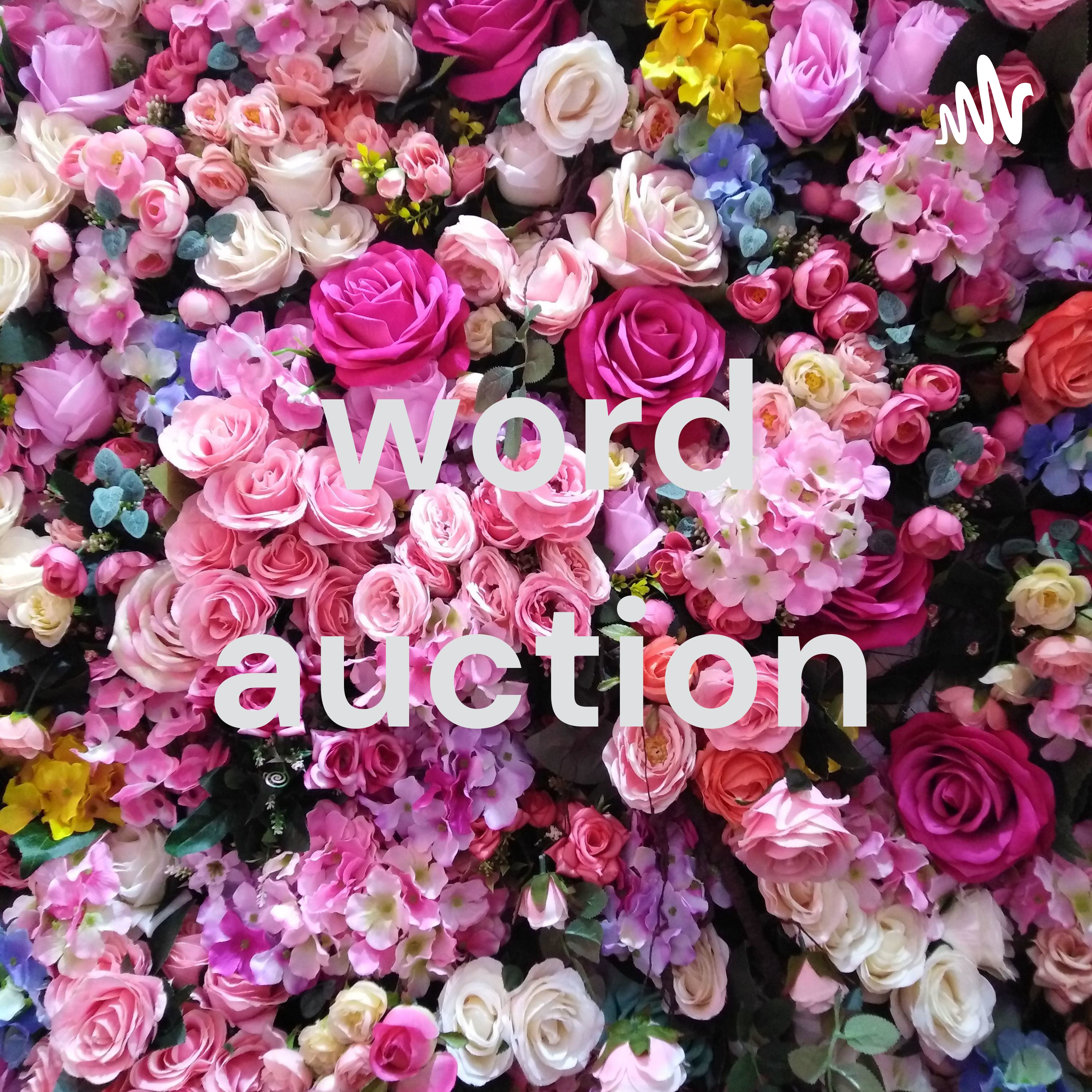 word auction cover art