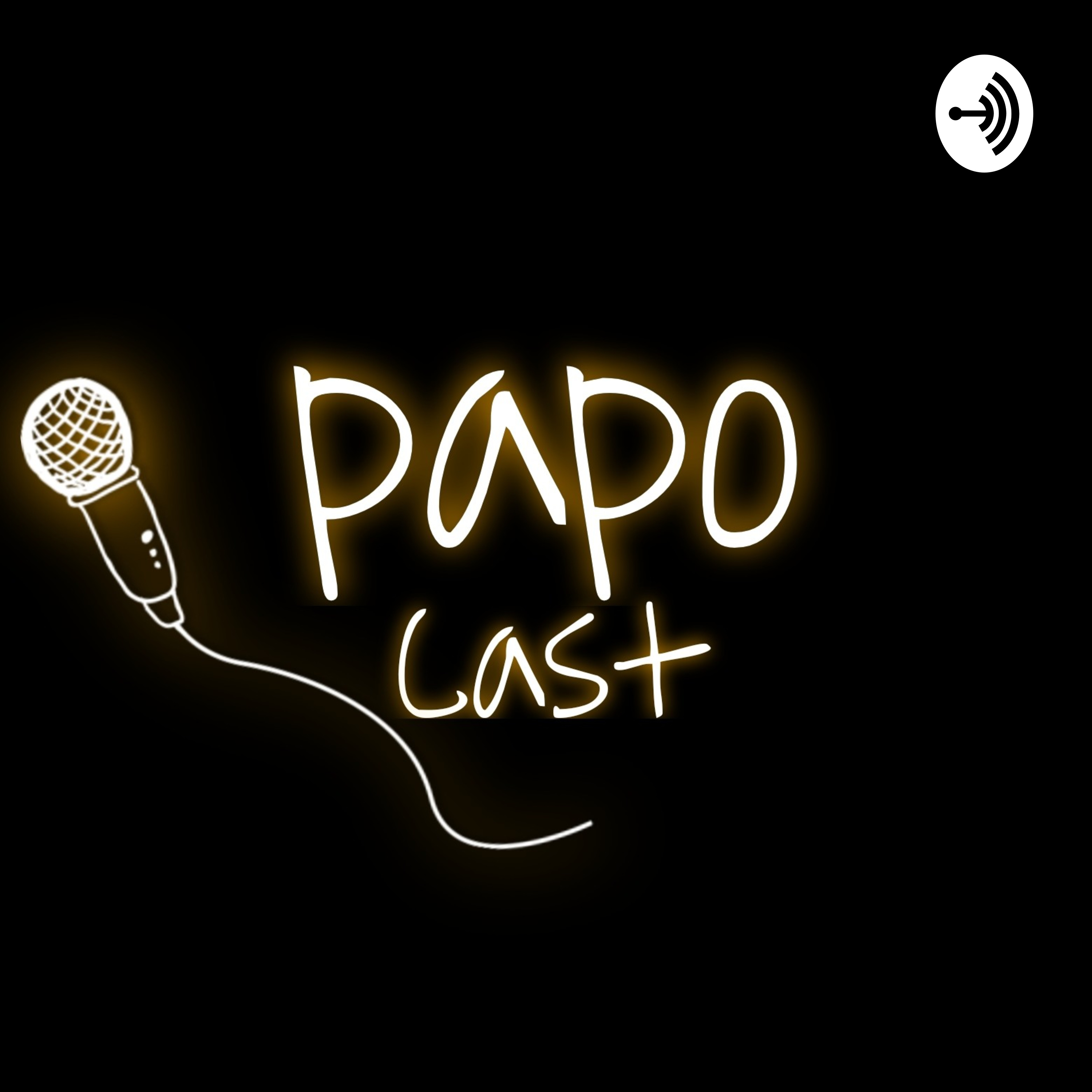 PapoCast podcast artwork