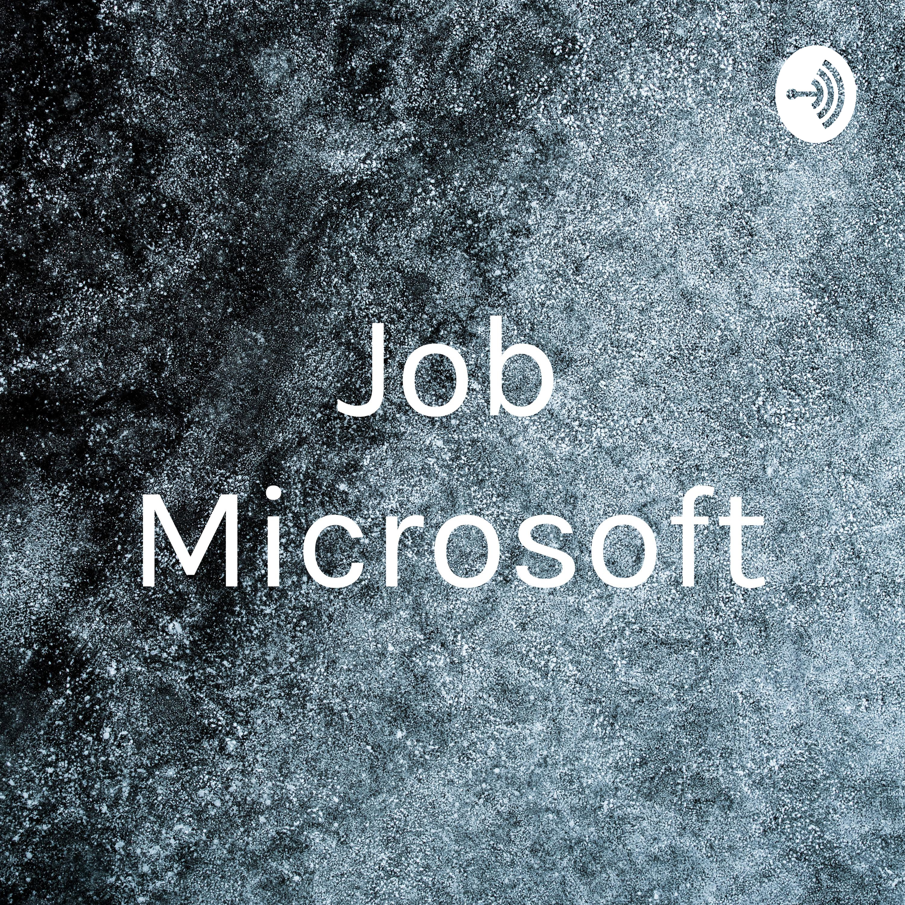 Job Microsoft