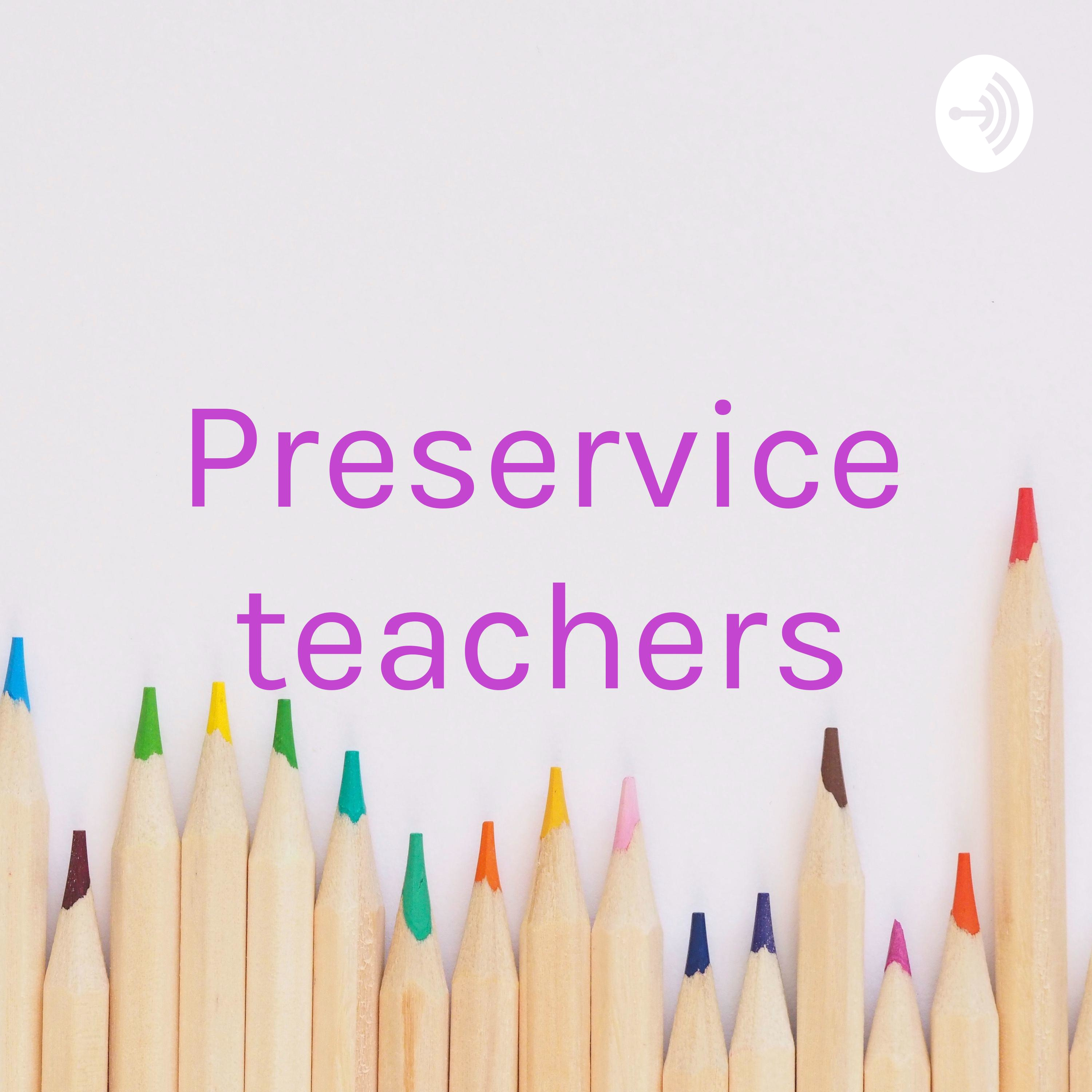 Preservice teachers podcast artwork