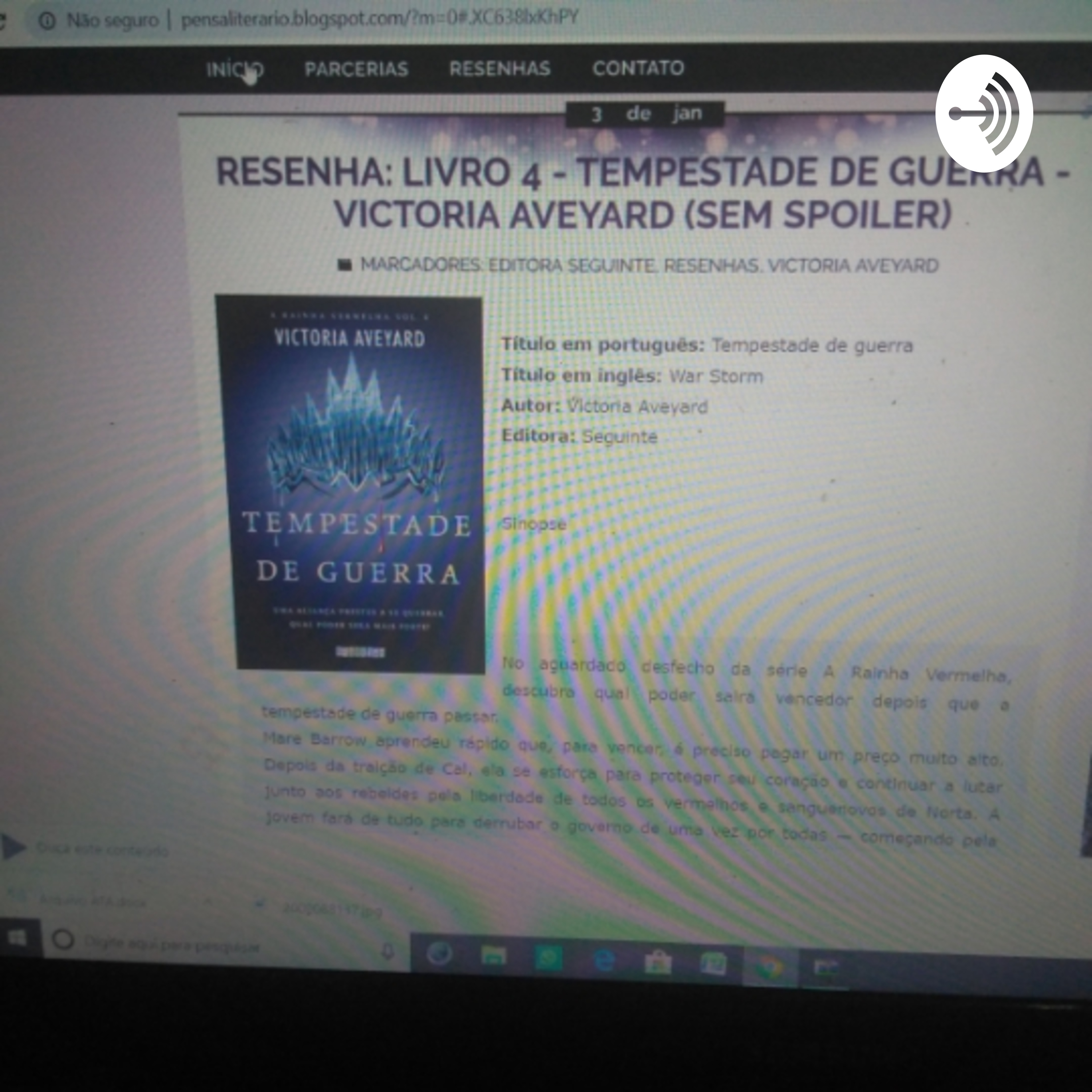 Resenha: Tempestade De Guerra - Por: Pensamento Literário