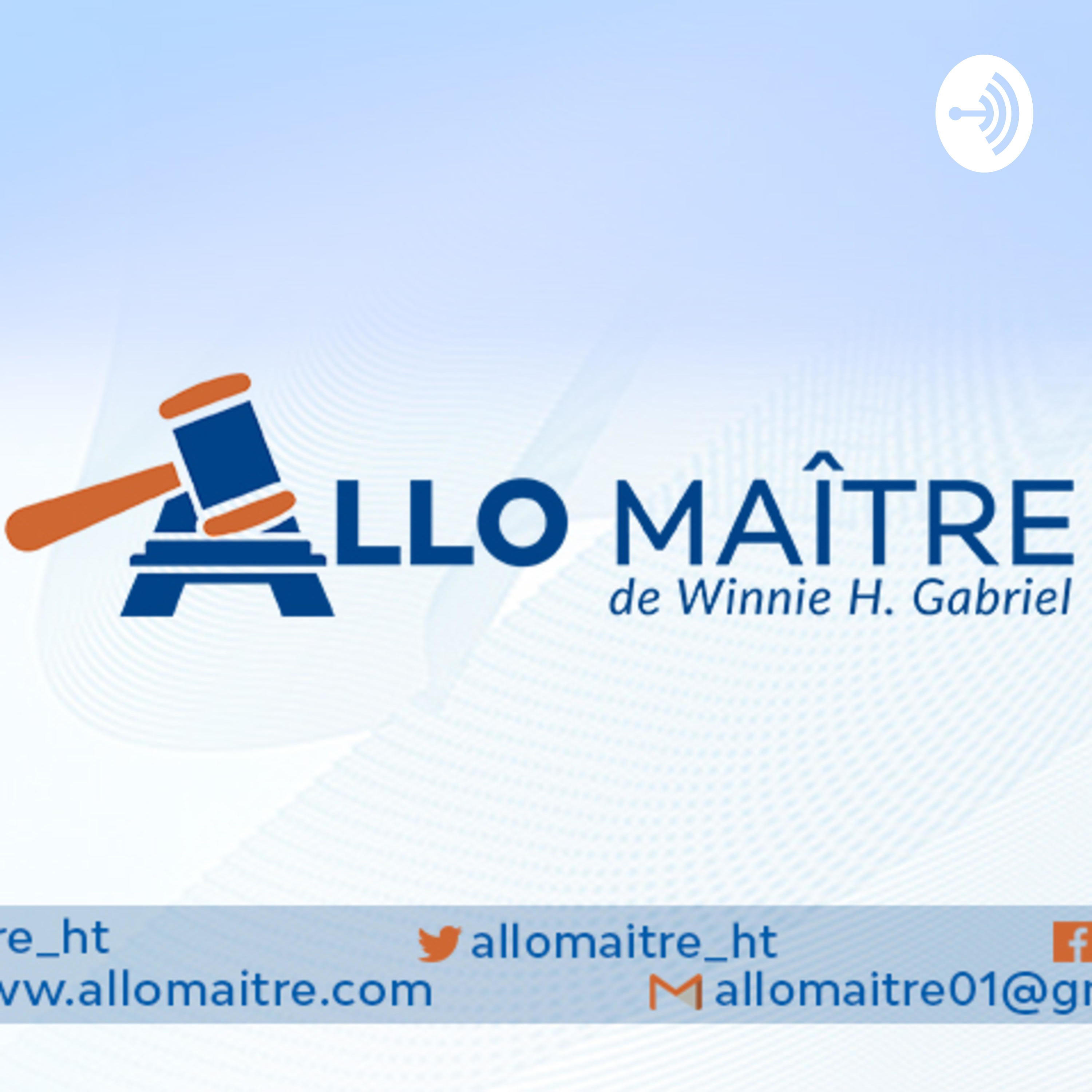 Allo Maître