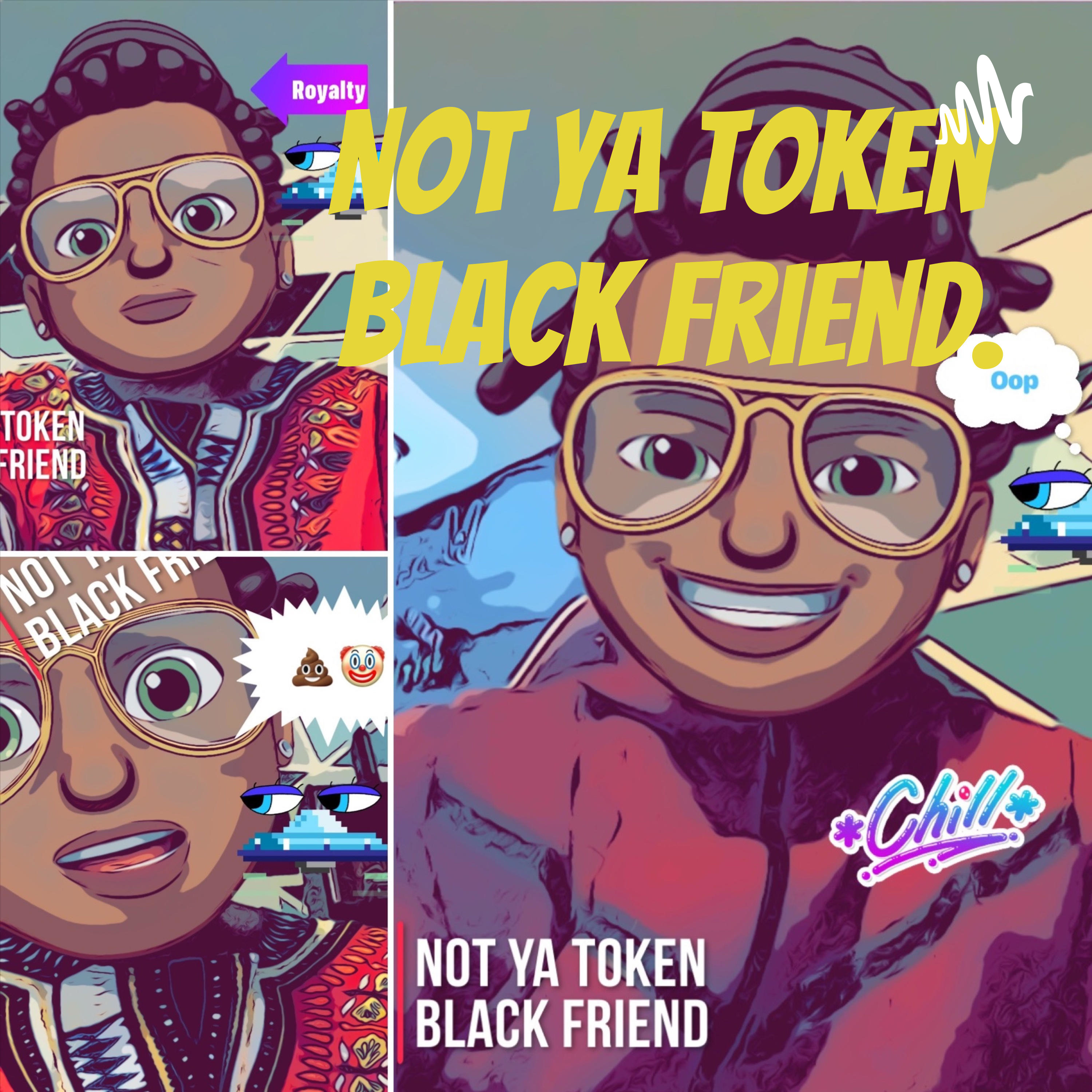 Not Ya Token Black Friend. podcast artwork
