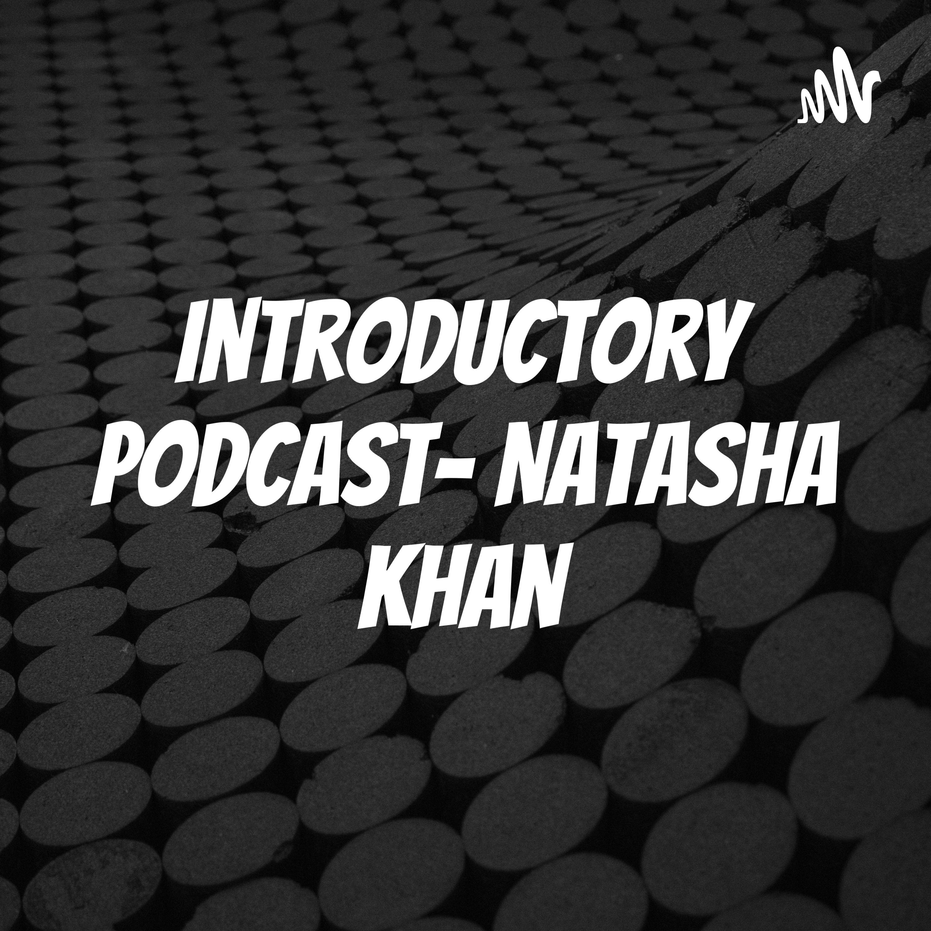 Introductory Podcast- Natasha Khan