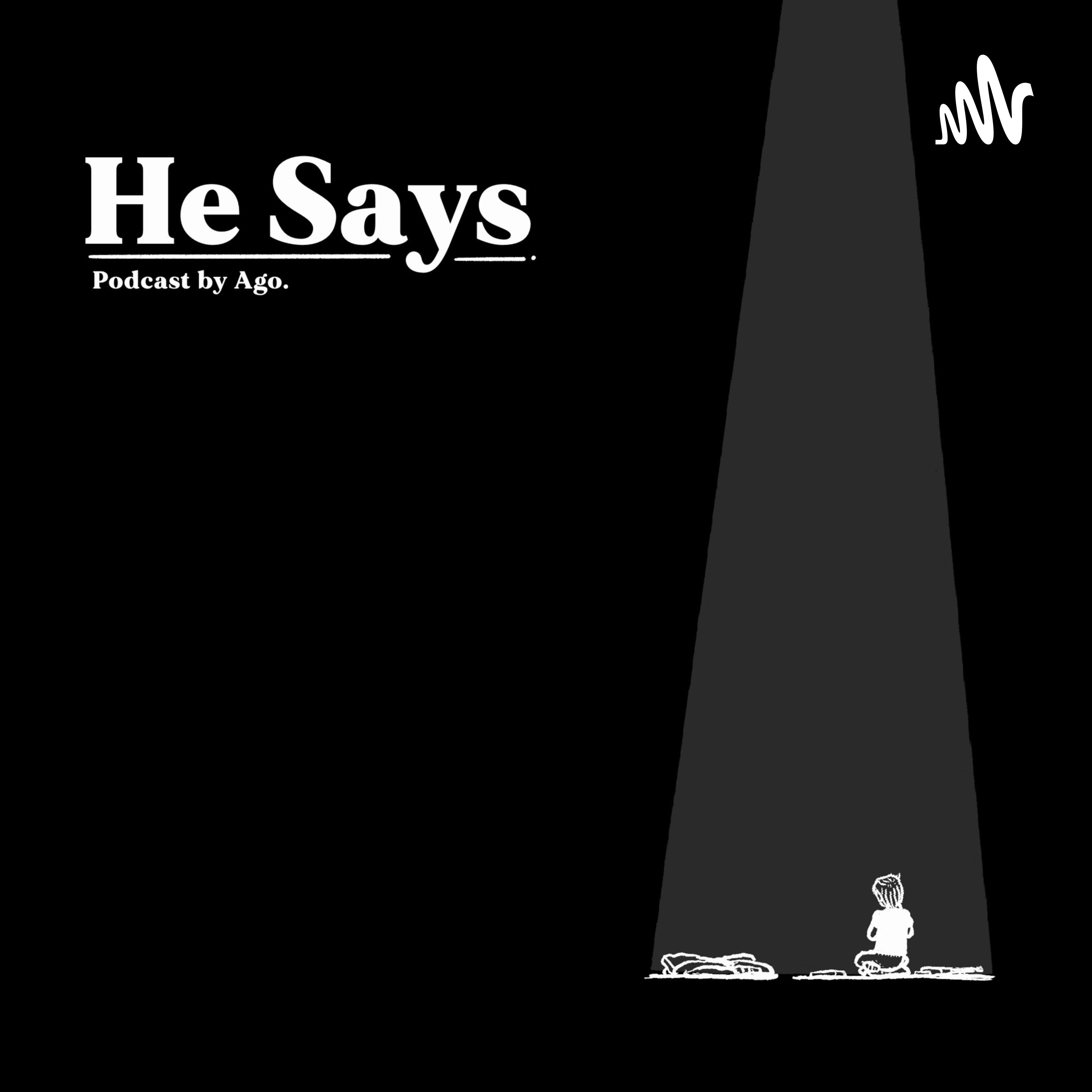 He Says podcast artwork