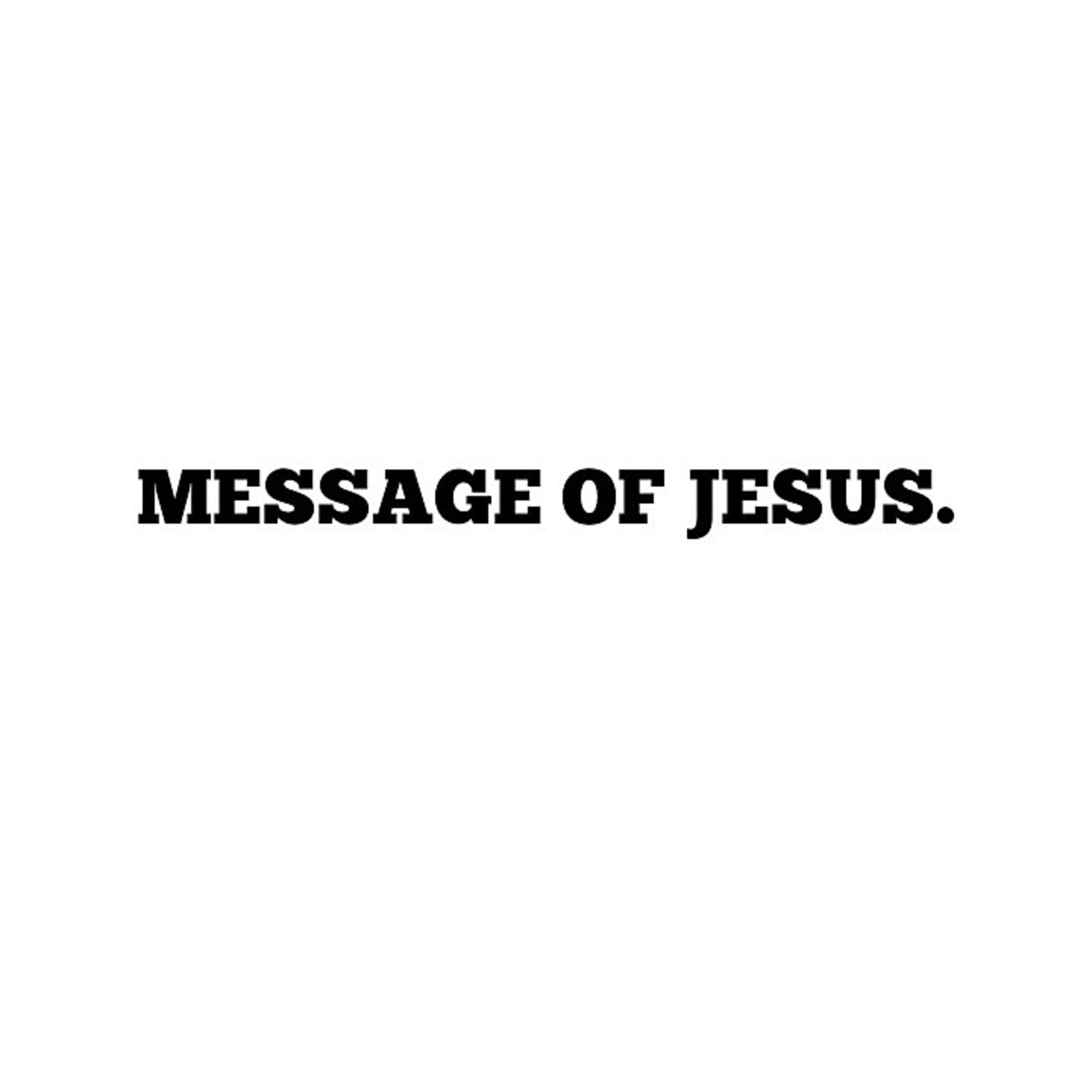 MessageofJesuspodcast.