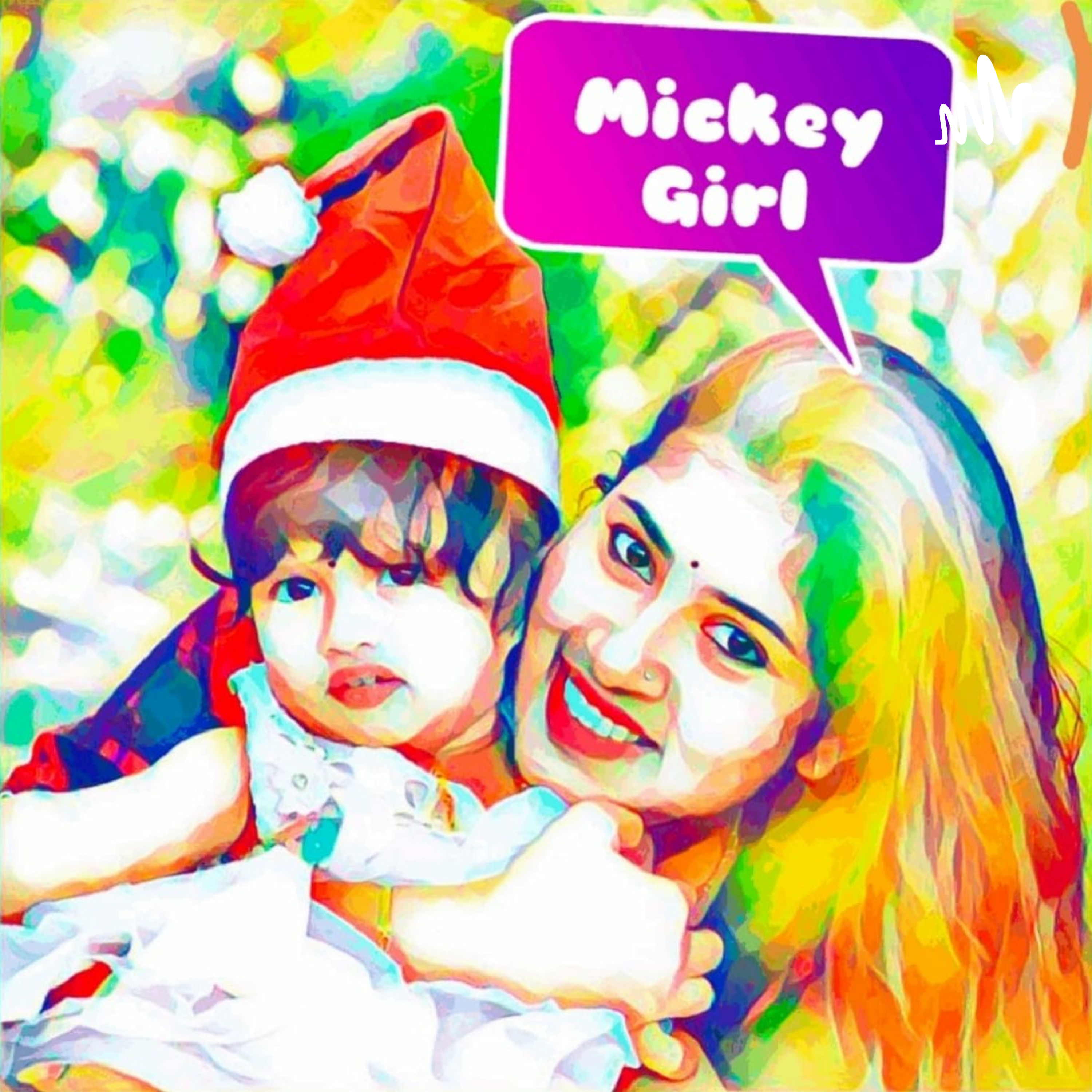 Mickey Girl podcast artwork