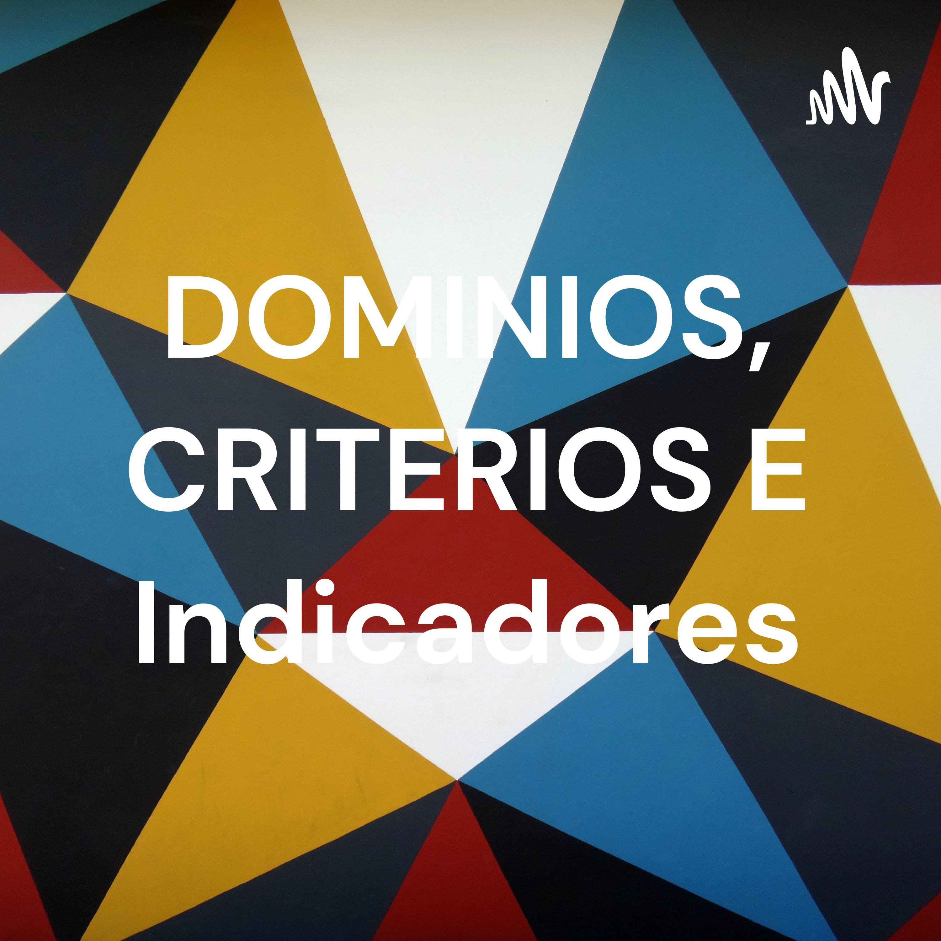 DOMINIOS, CRITERIOS E Indicadores