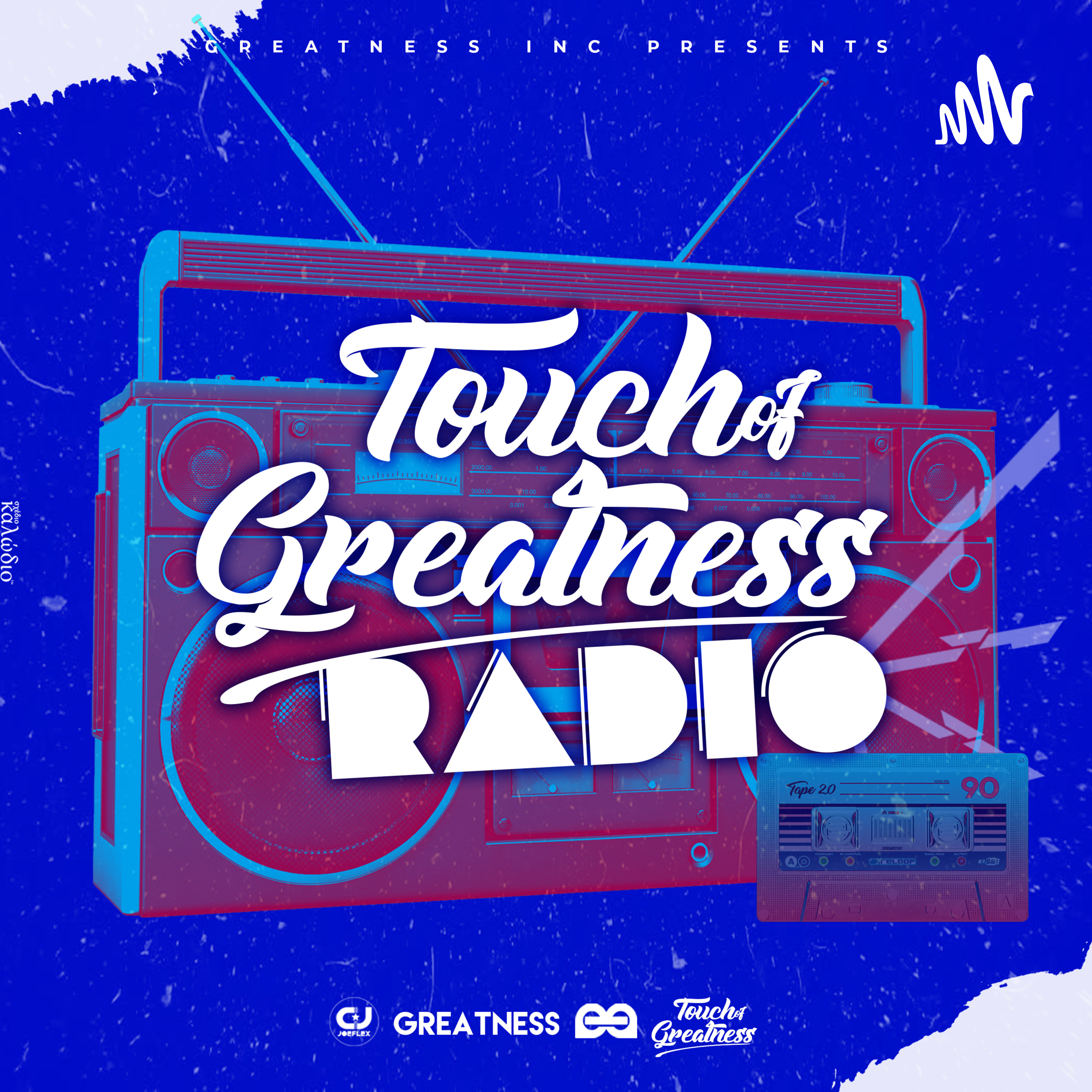 The Touch Of Greatness Radio. cover art