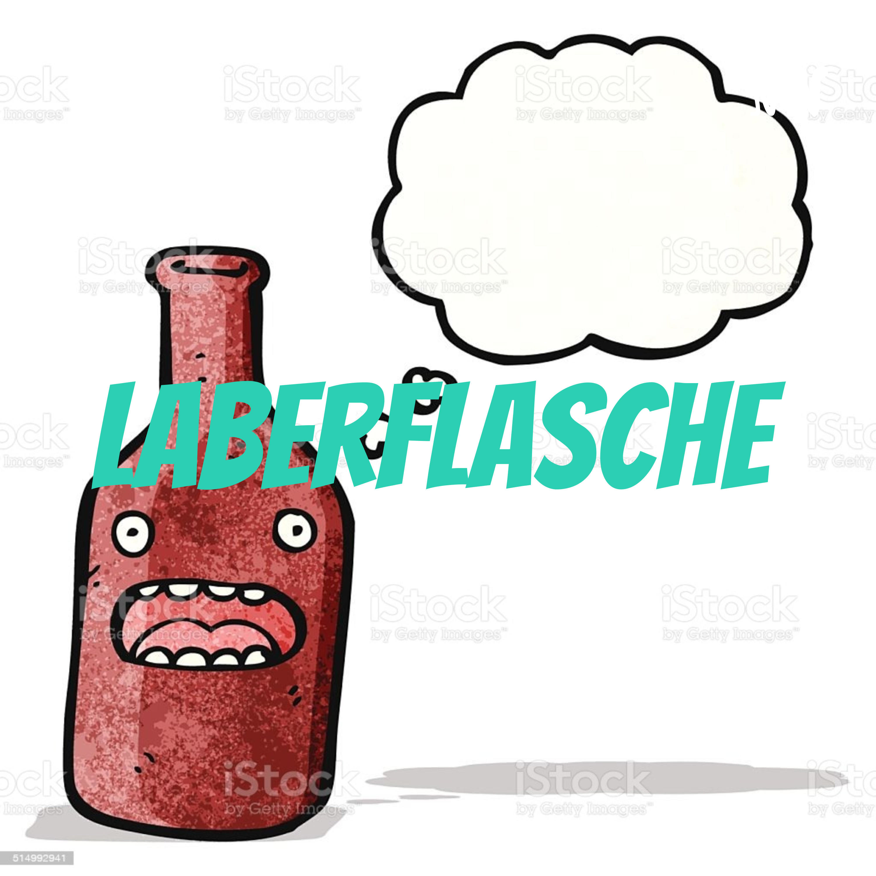 LaberFlasche liest und labert