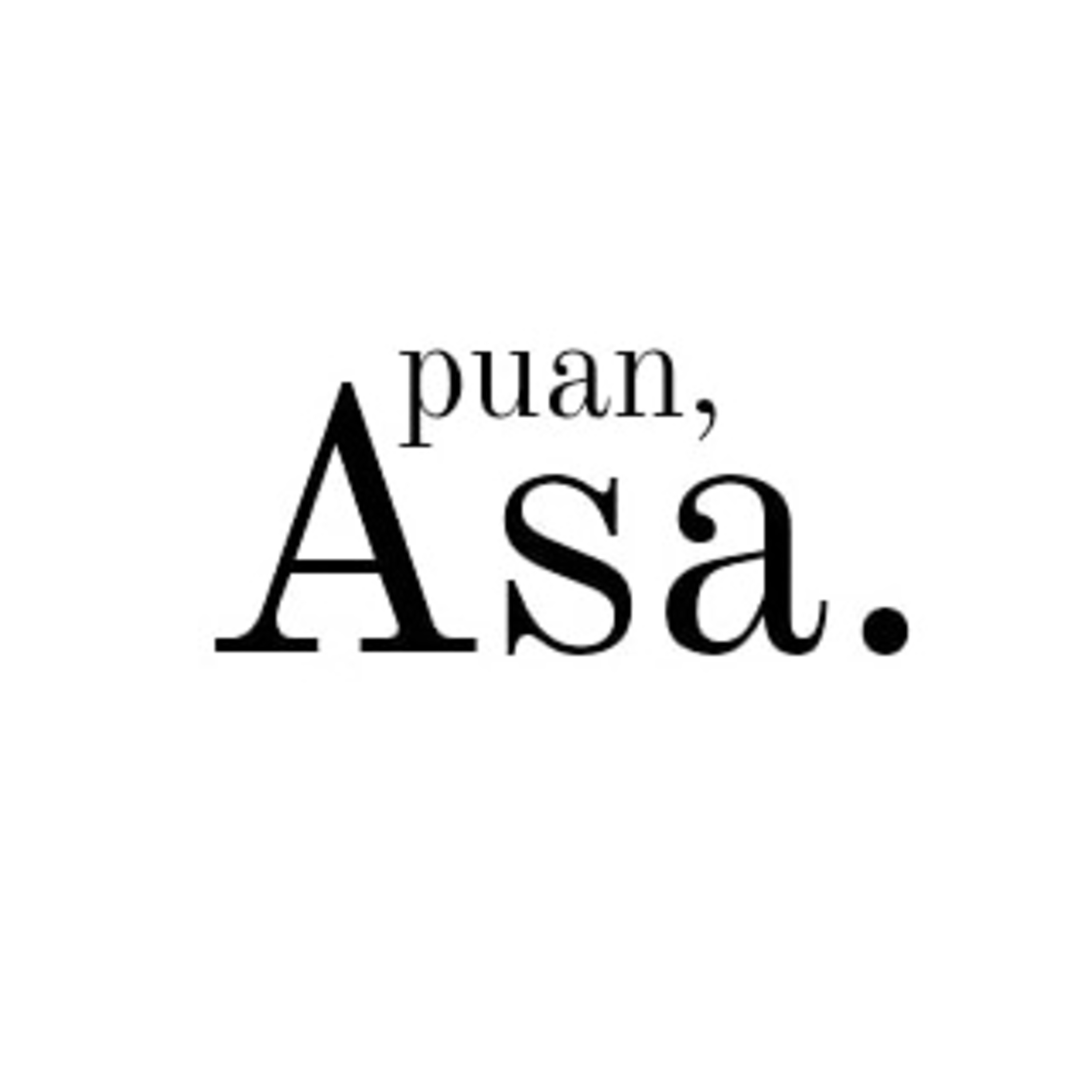 Puan Asa.