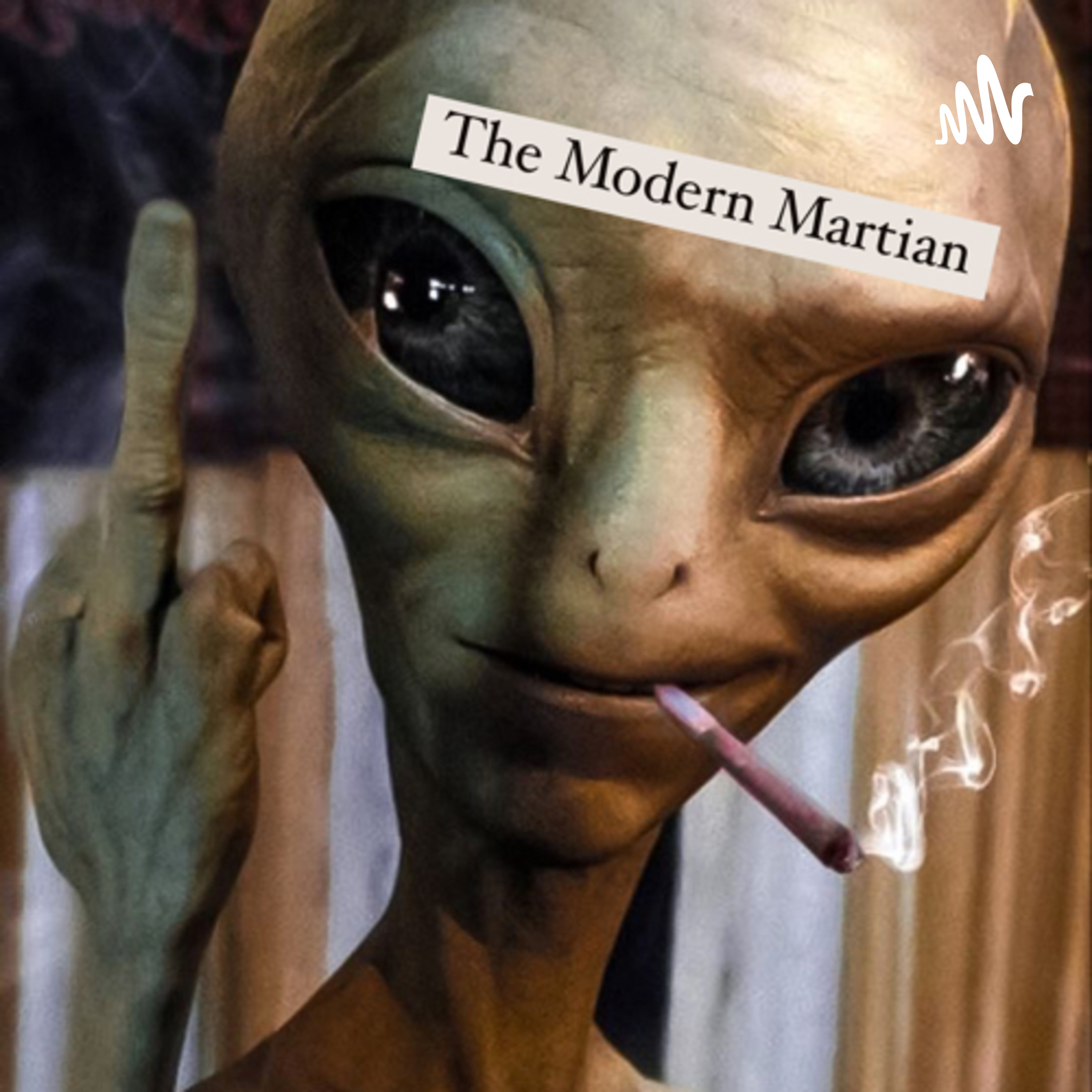 the modern martian podcast artwork