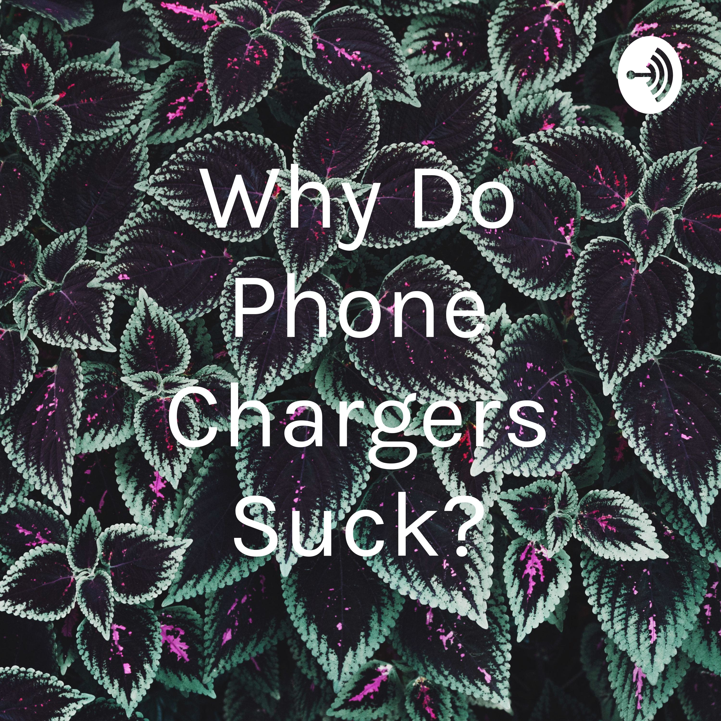 Why Do Phone Chargers Suck?