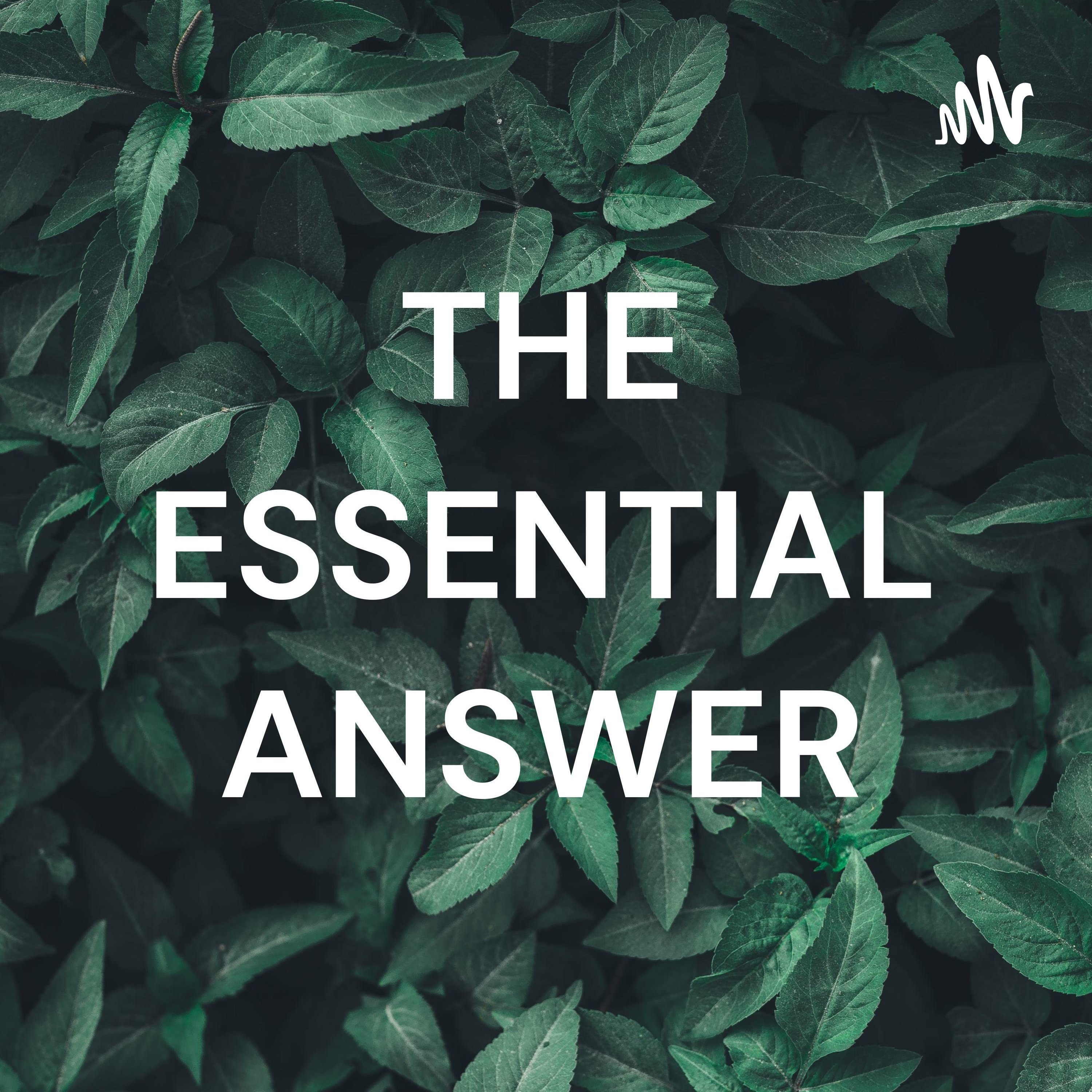 THE ESSENTIAL ANSWER