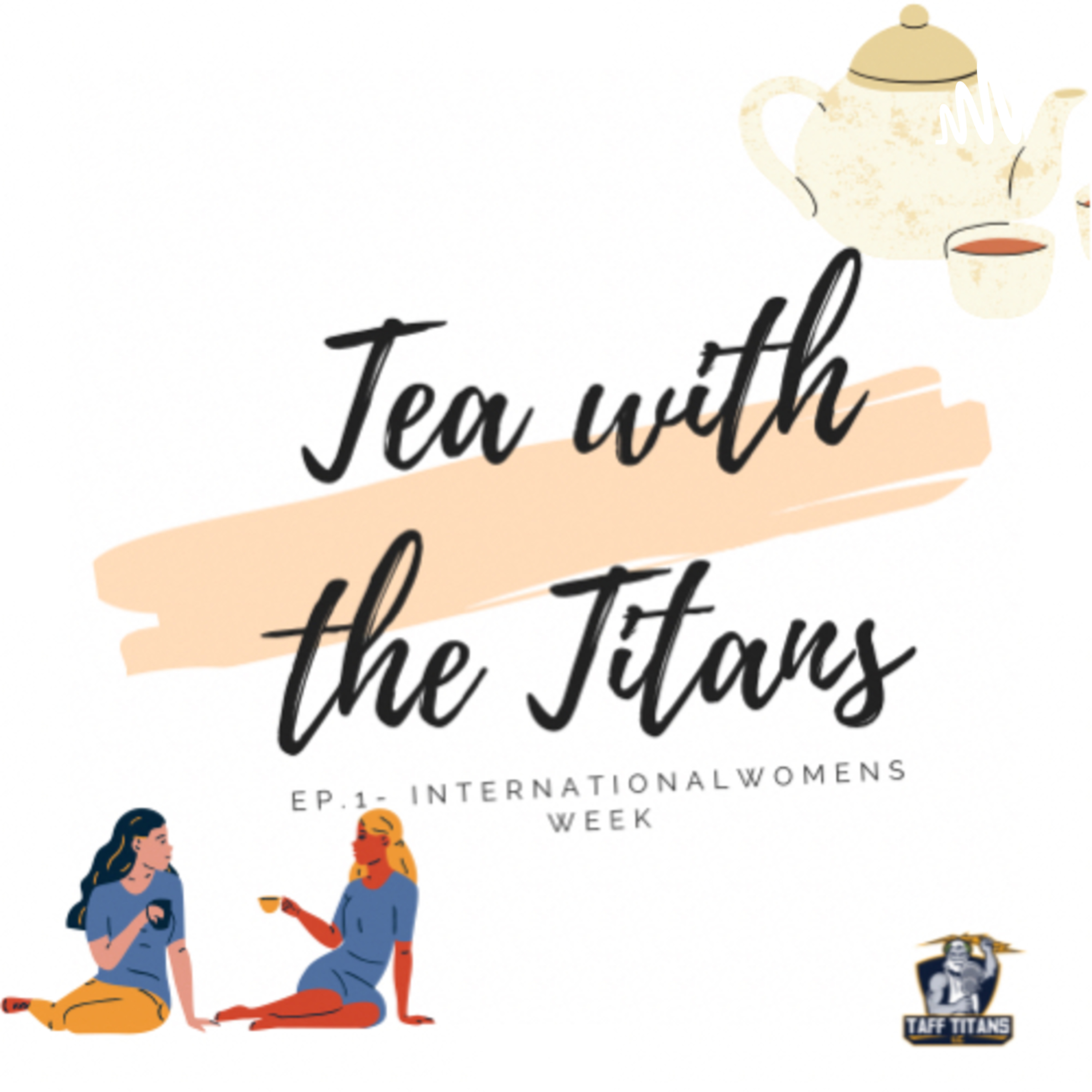 Logo of the podcast Tea With The Titans- A celebration of women in lacrosse Podcast Tea With The Titans- A celebration of women in lacrosse