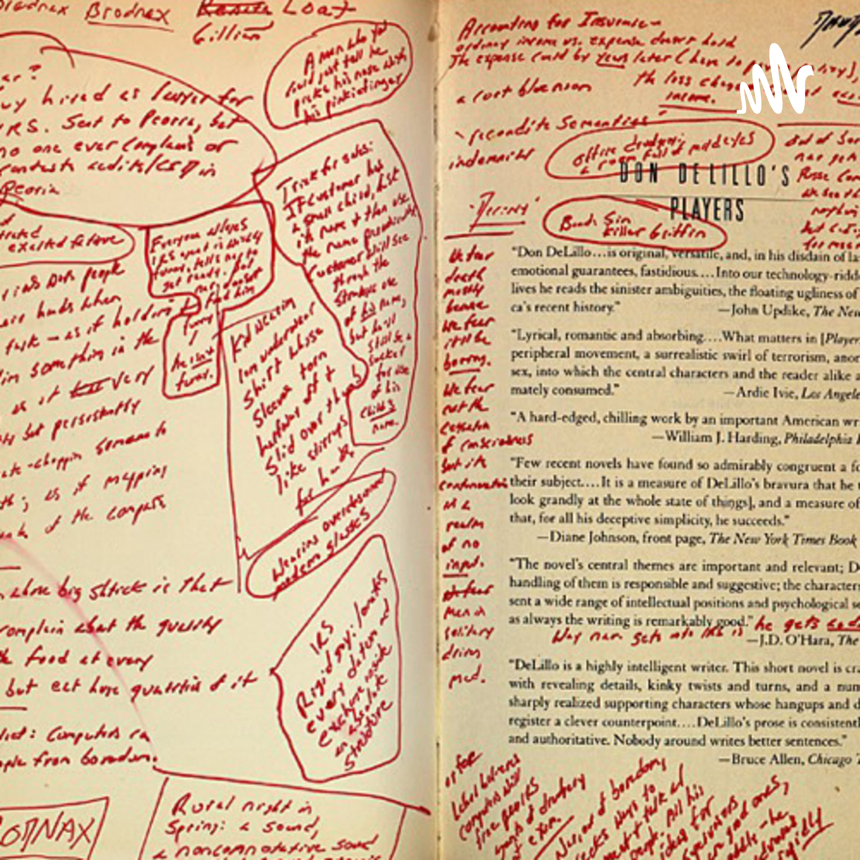 Marginalia- Reading Between the Lines podcast artwork
