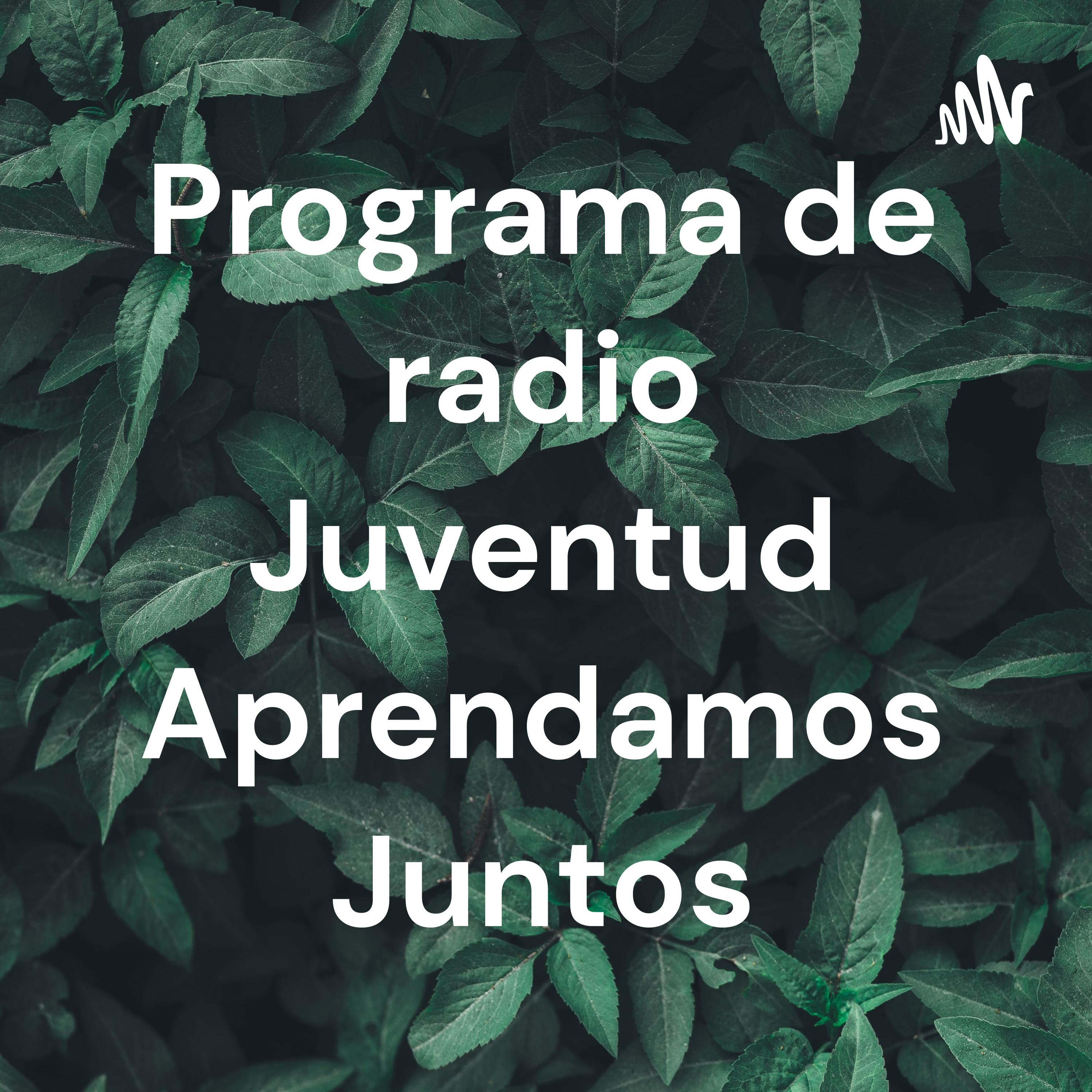 Programa de radio Juventud Aprendamos Juntos