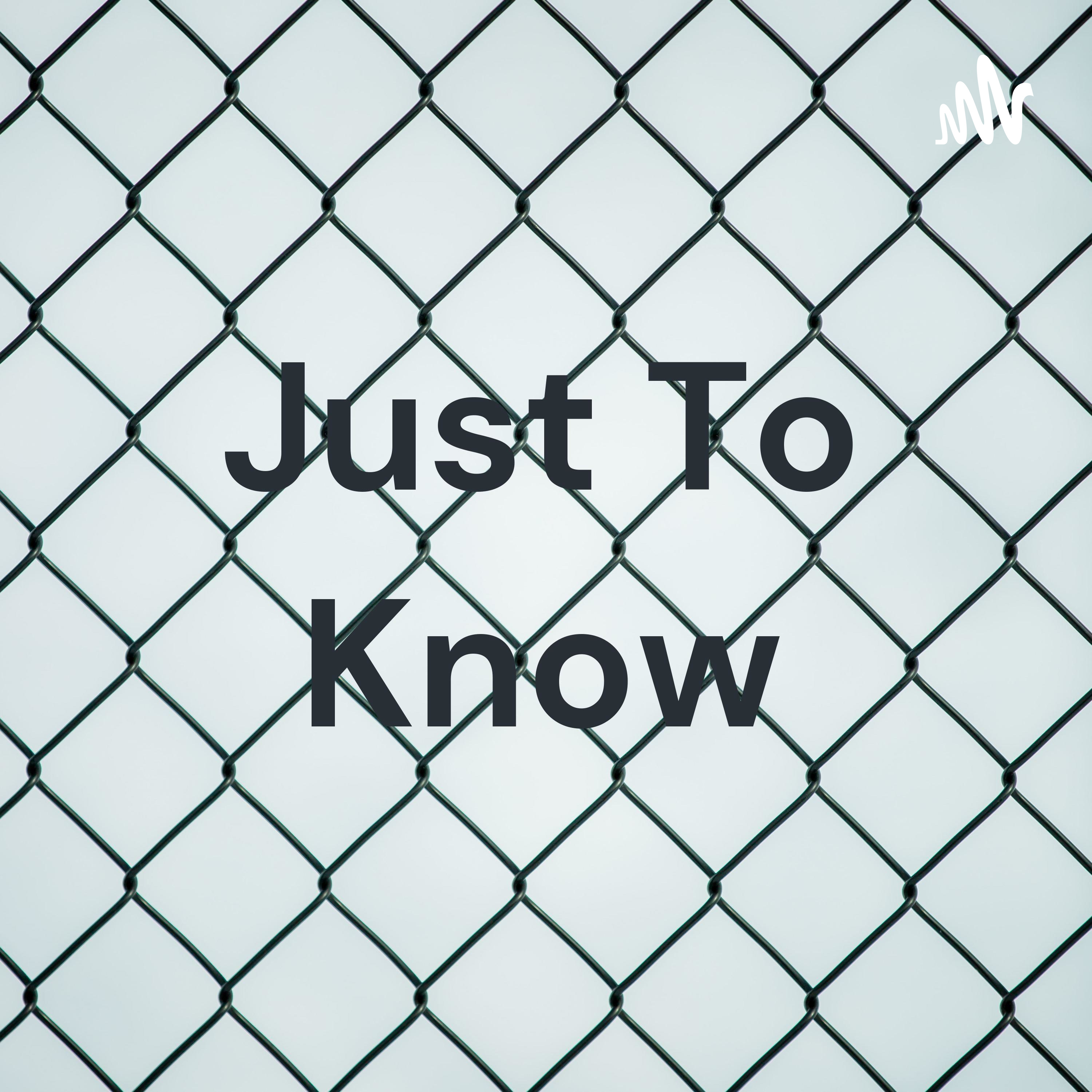 کاور Just To Know