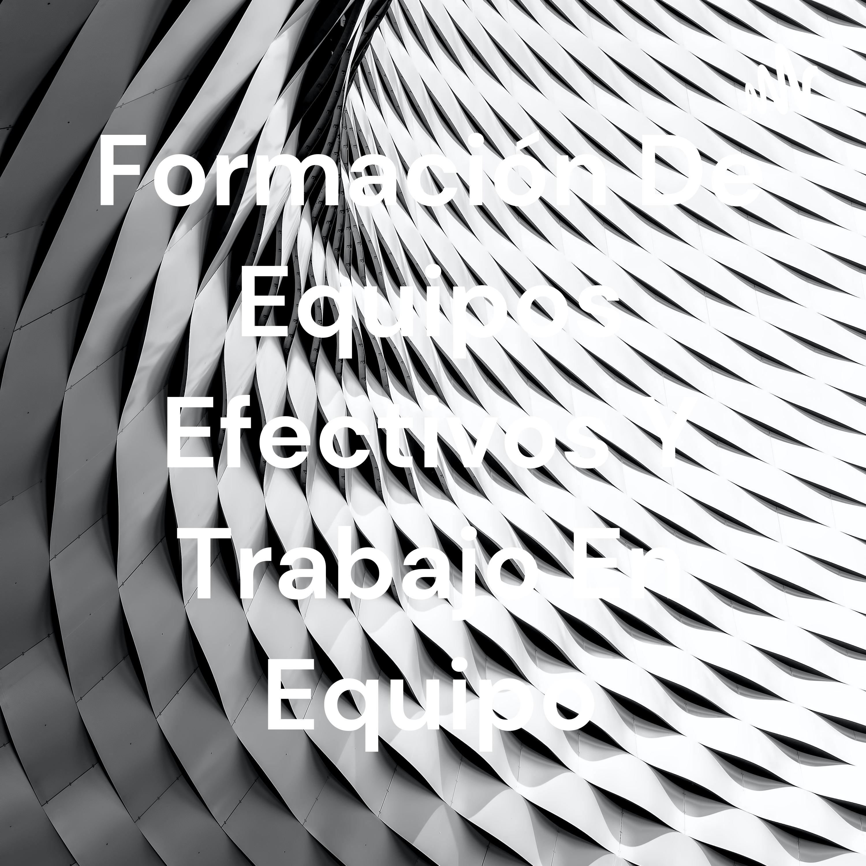 Formación De Equipos Efectivos Y Trabajo En Equipo