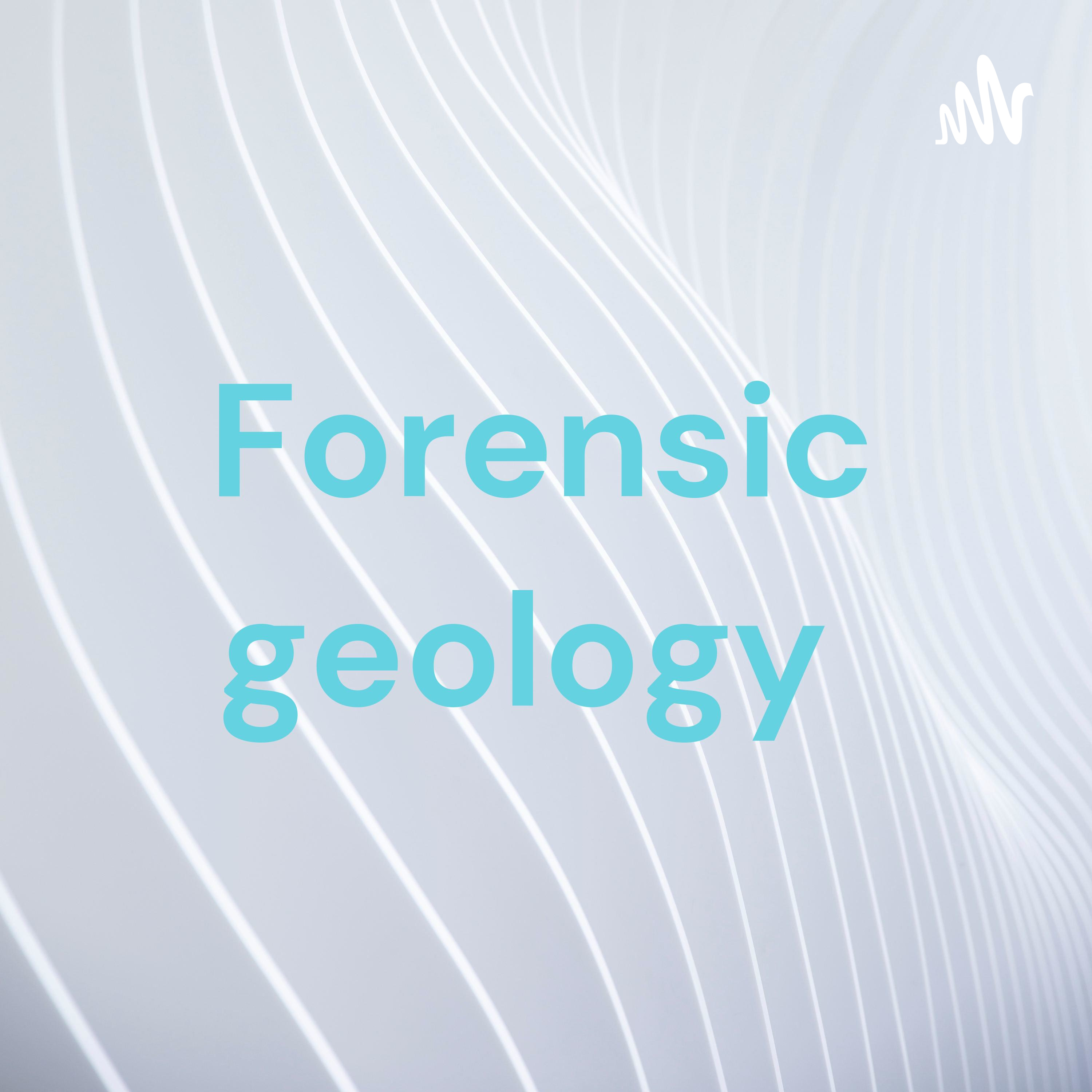Forensic geology 
