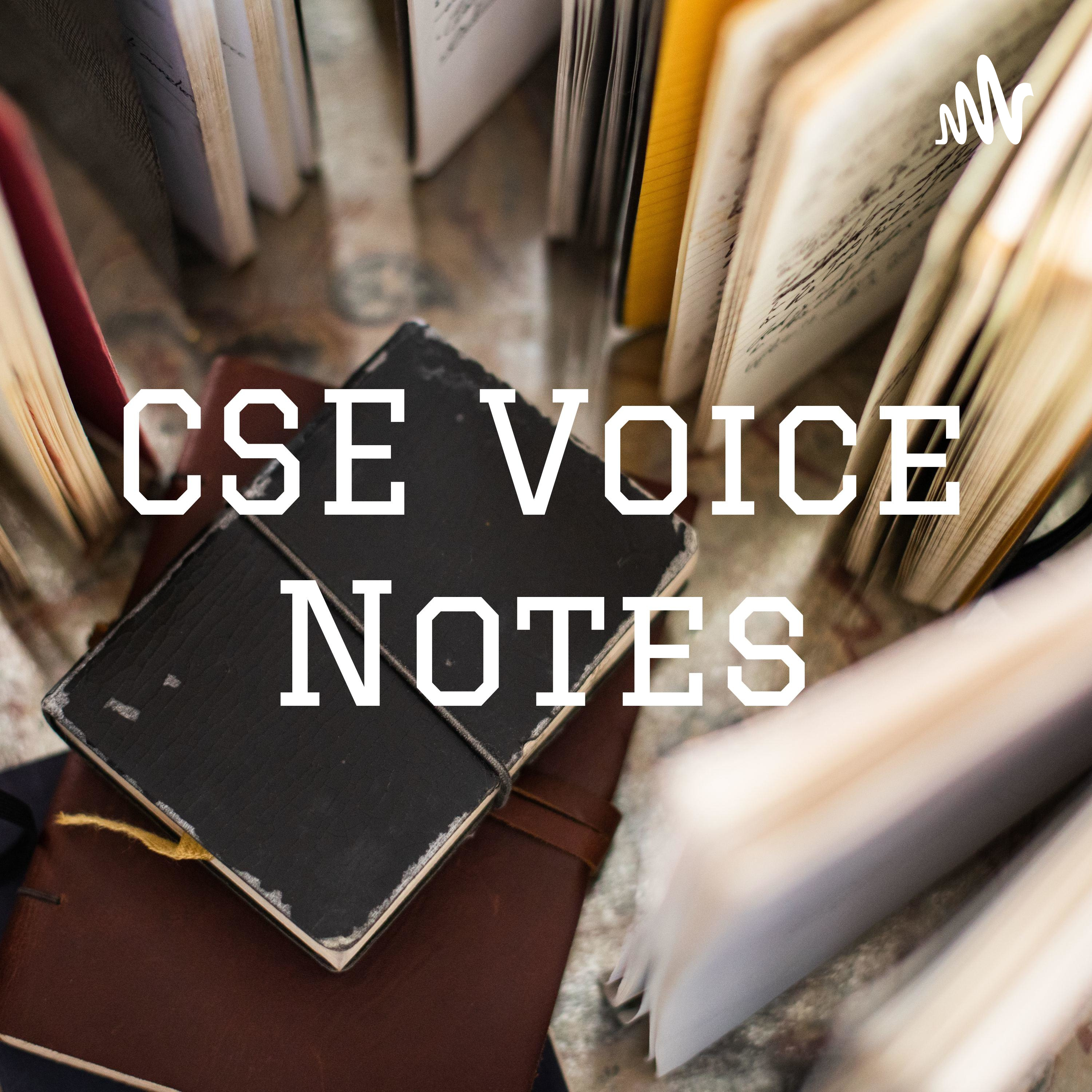 CSE Voice Notes cover art