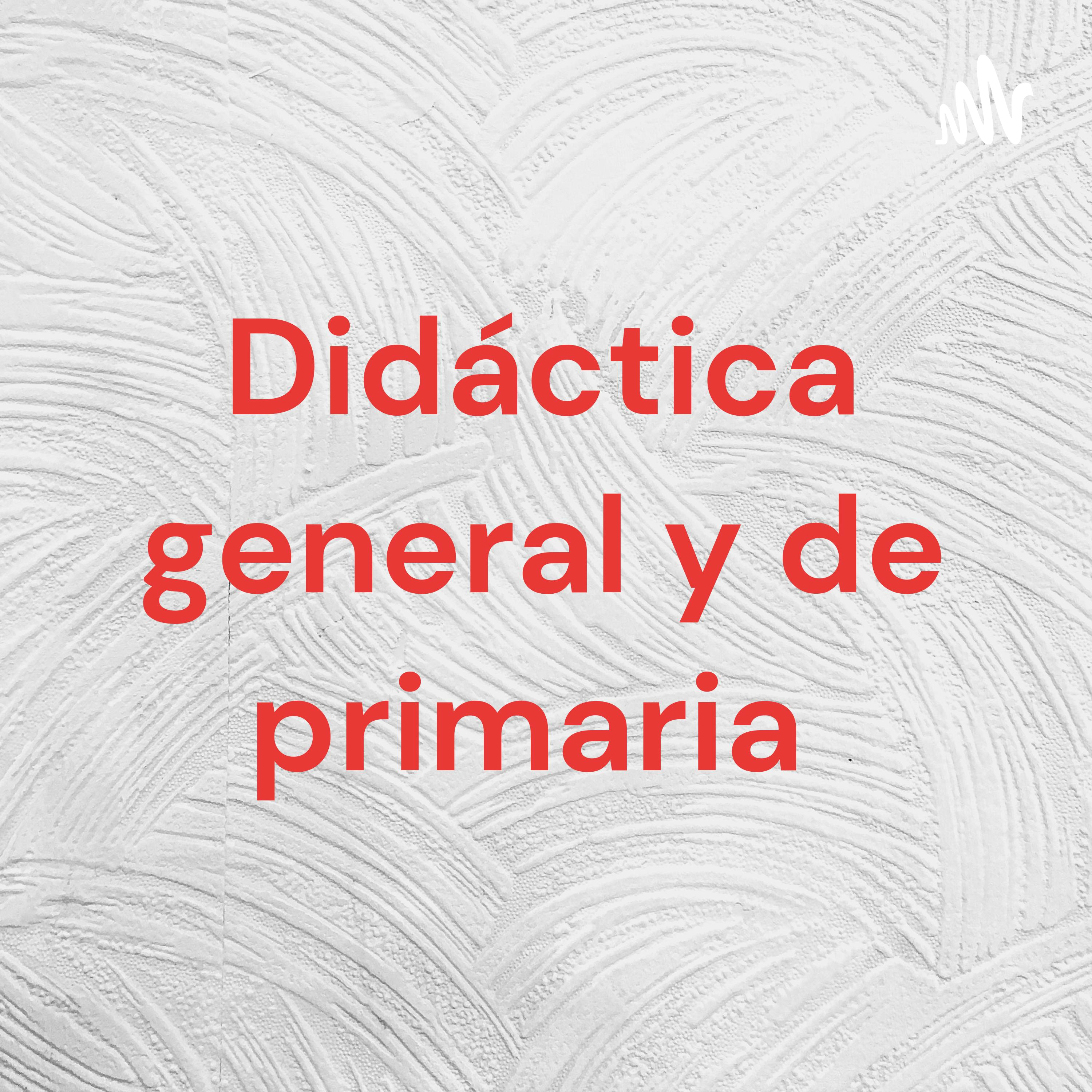 Didáctica general y de primaria cover art