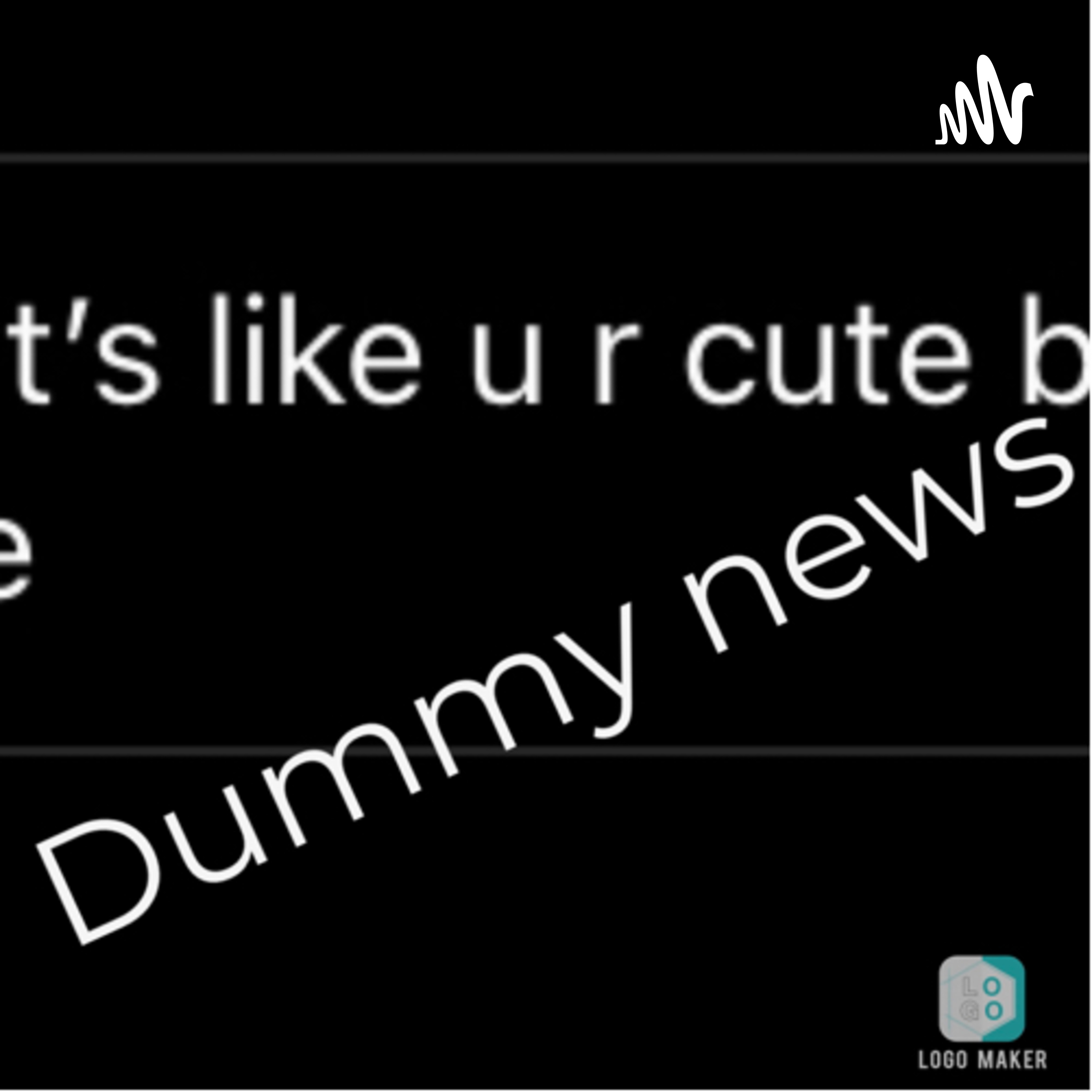 Dummy news podcast artwork