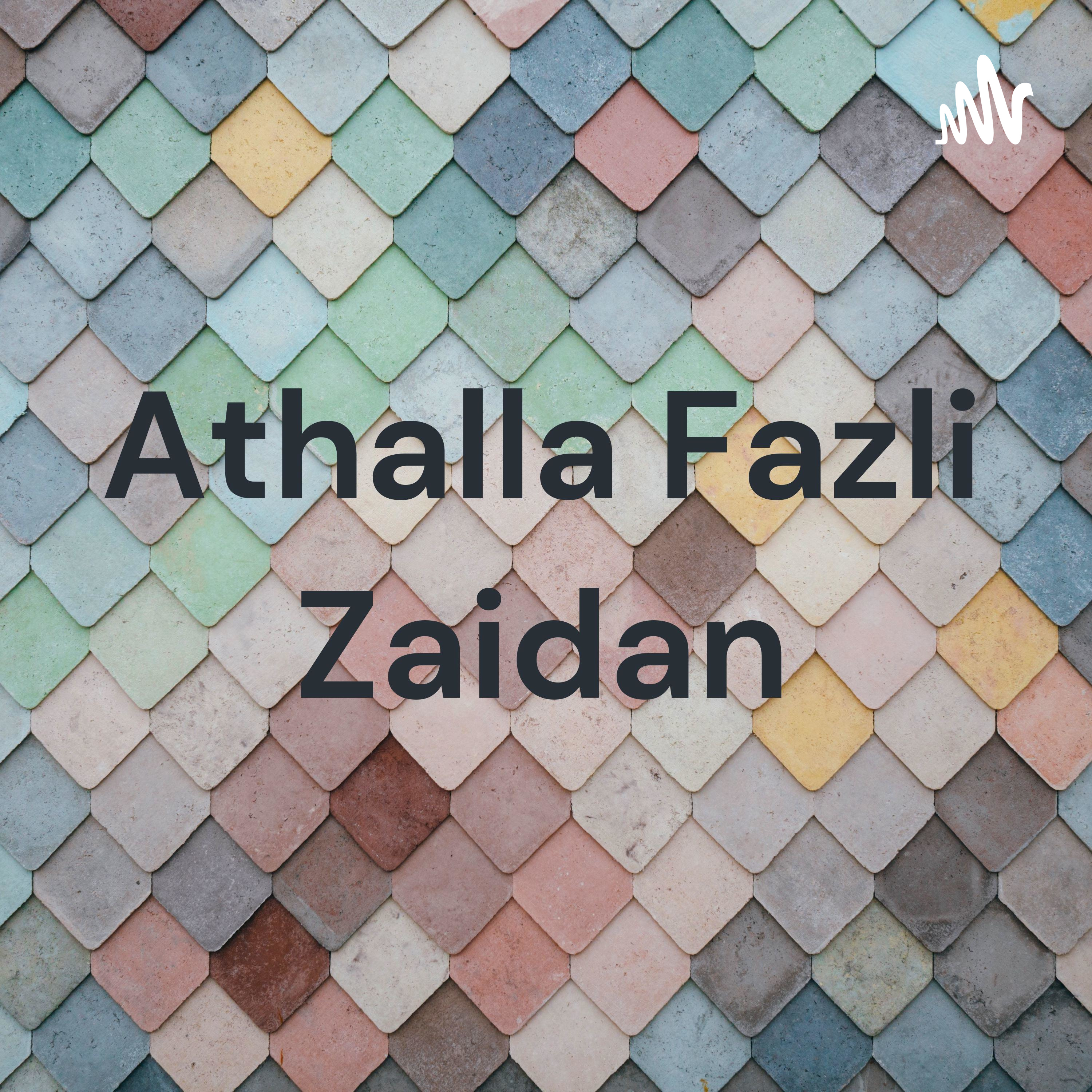 Athalla Fazli Zaidan cover art