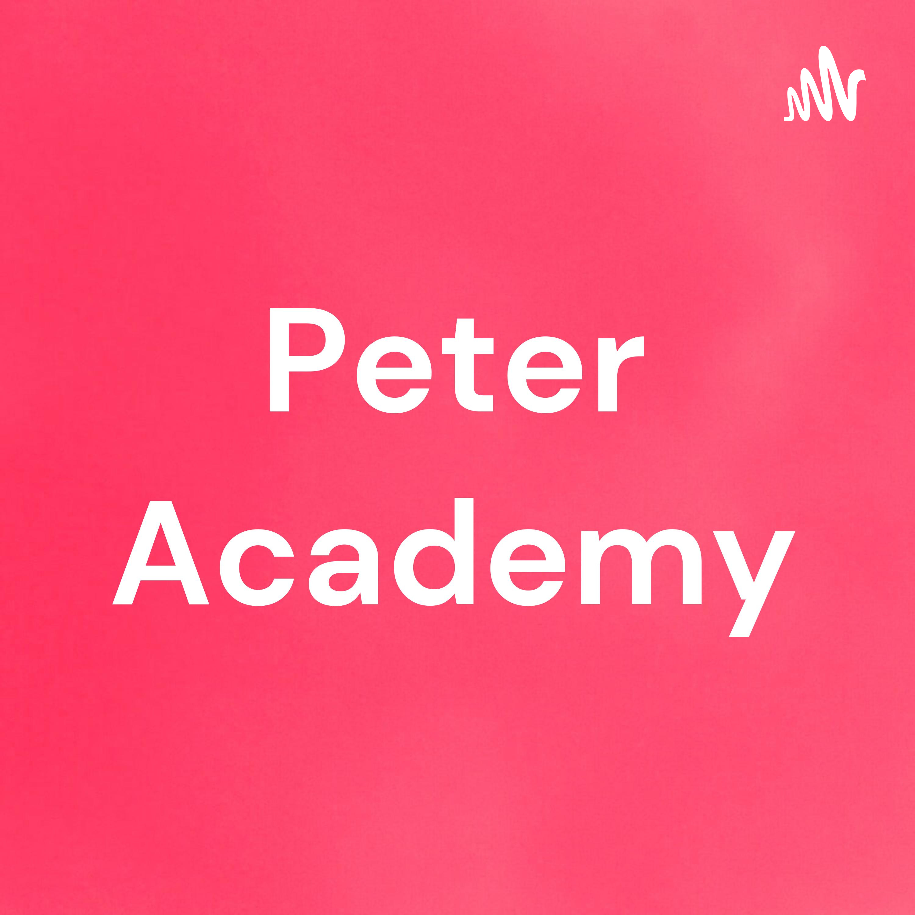 Peter Academy podcast artwork
