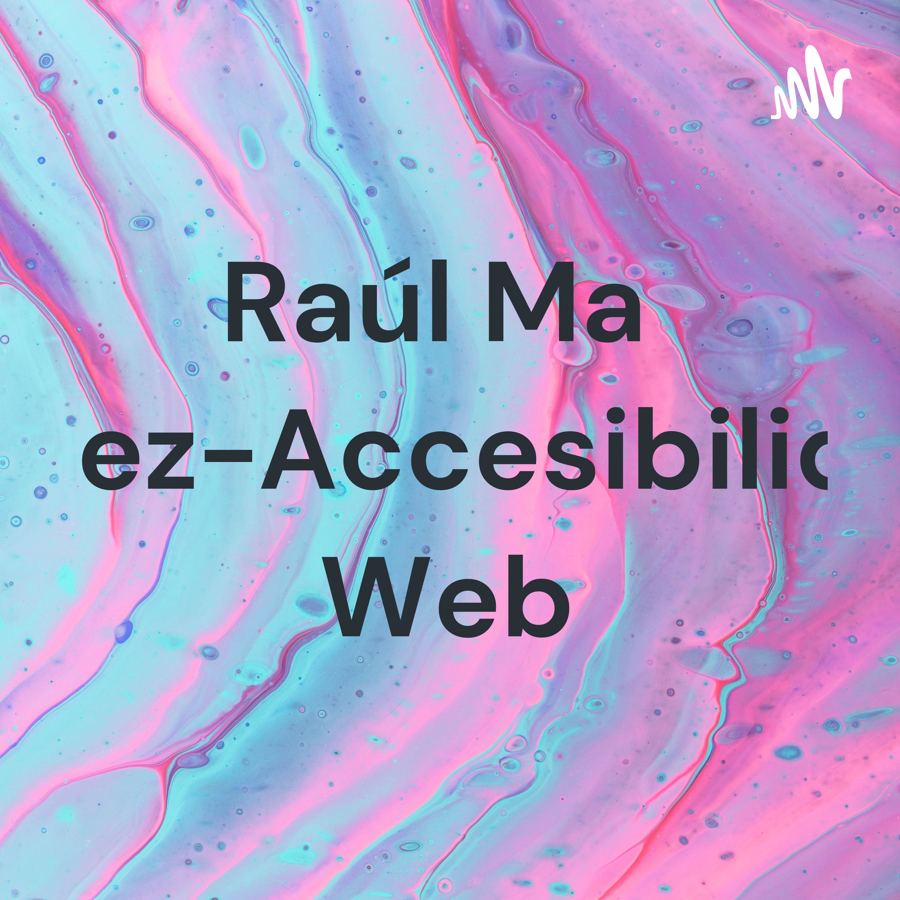 Raúl Martínez-Accesibilidad Web cover art