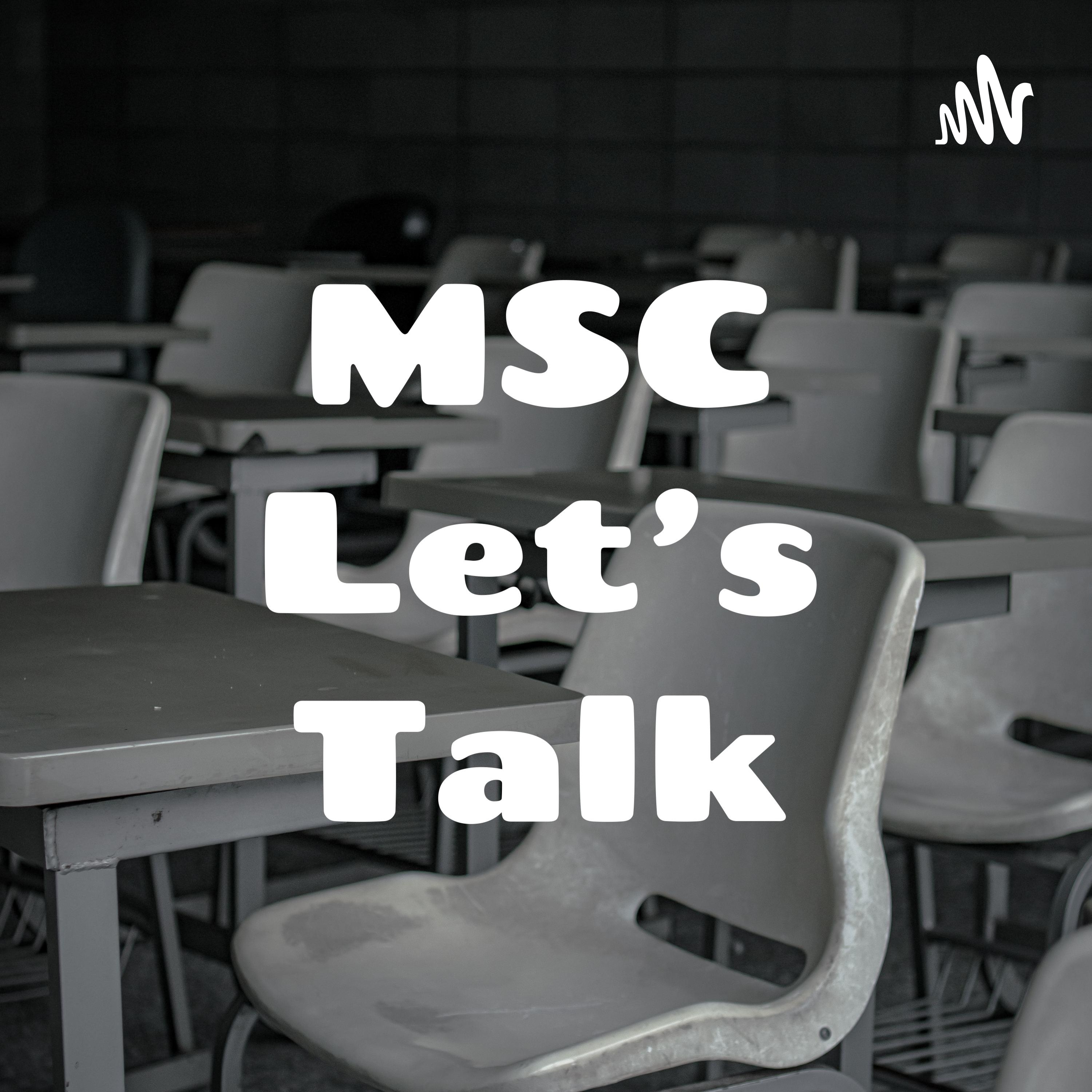 MSC Let's Talk cover art