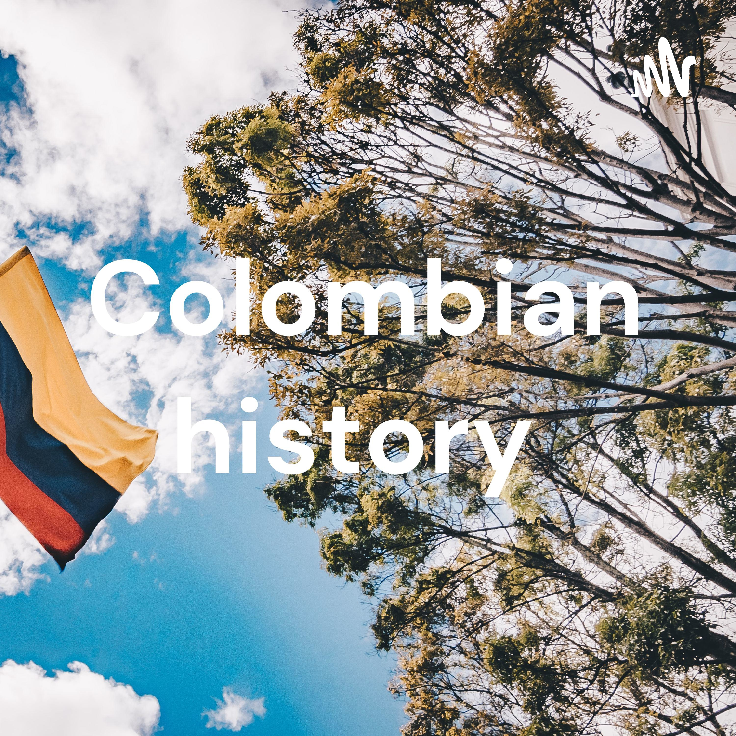Colombian history cover art