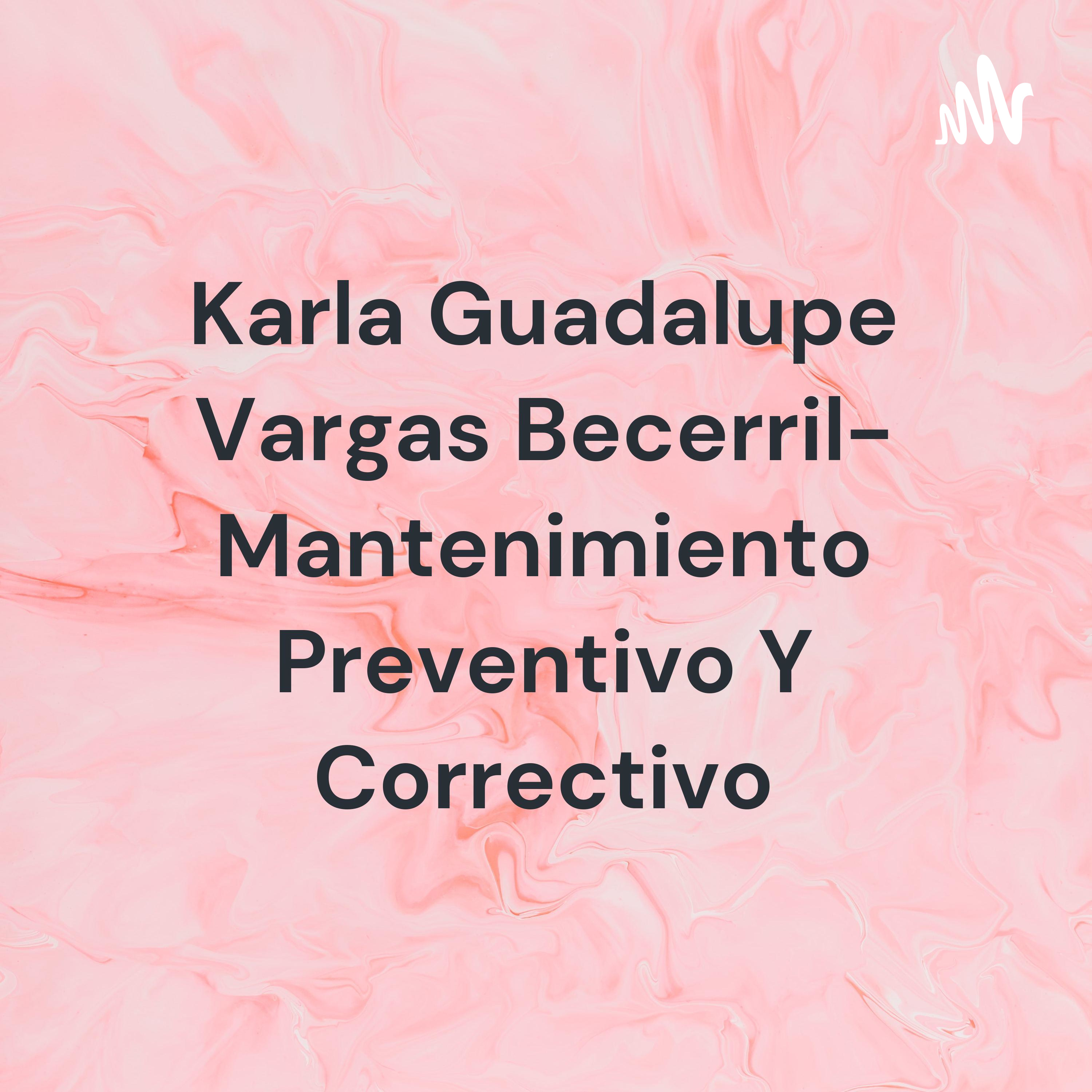 Karla Guadalupe Vargas Becerril- Mantenimiento Preventivo Y Correctivo