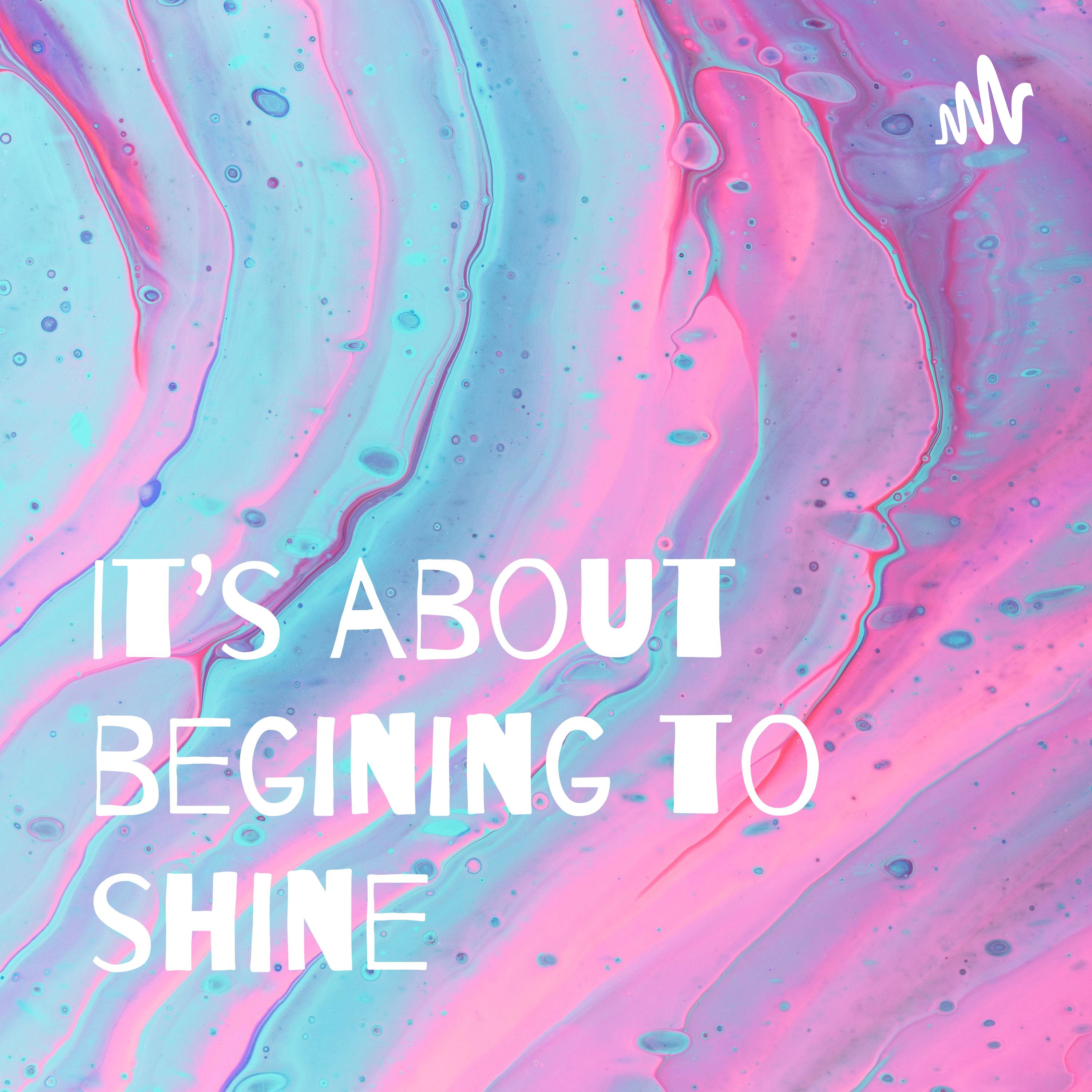 It’s about begining to shine🌙 cover art