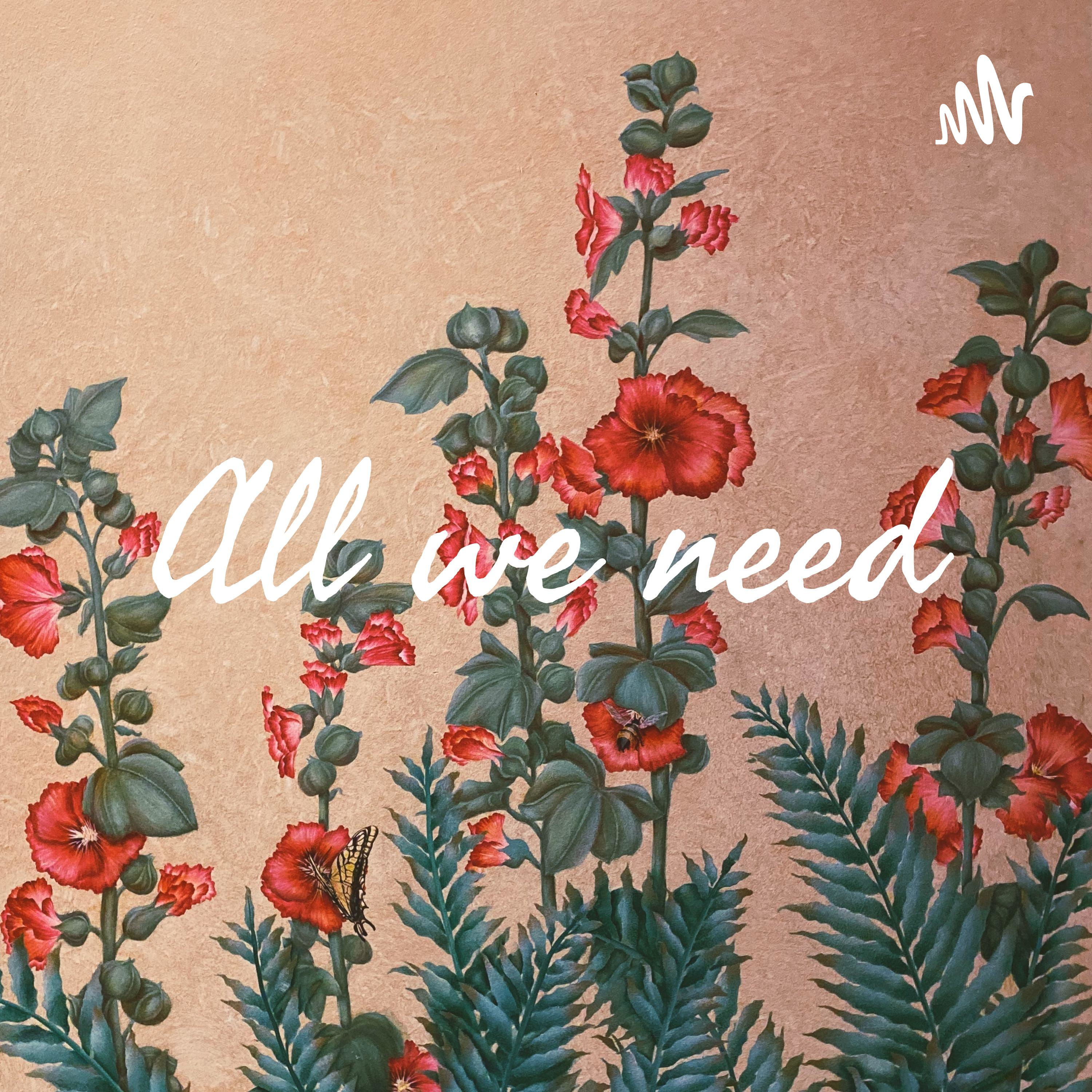 All we need cover art