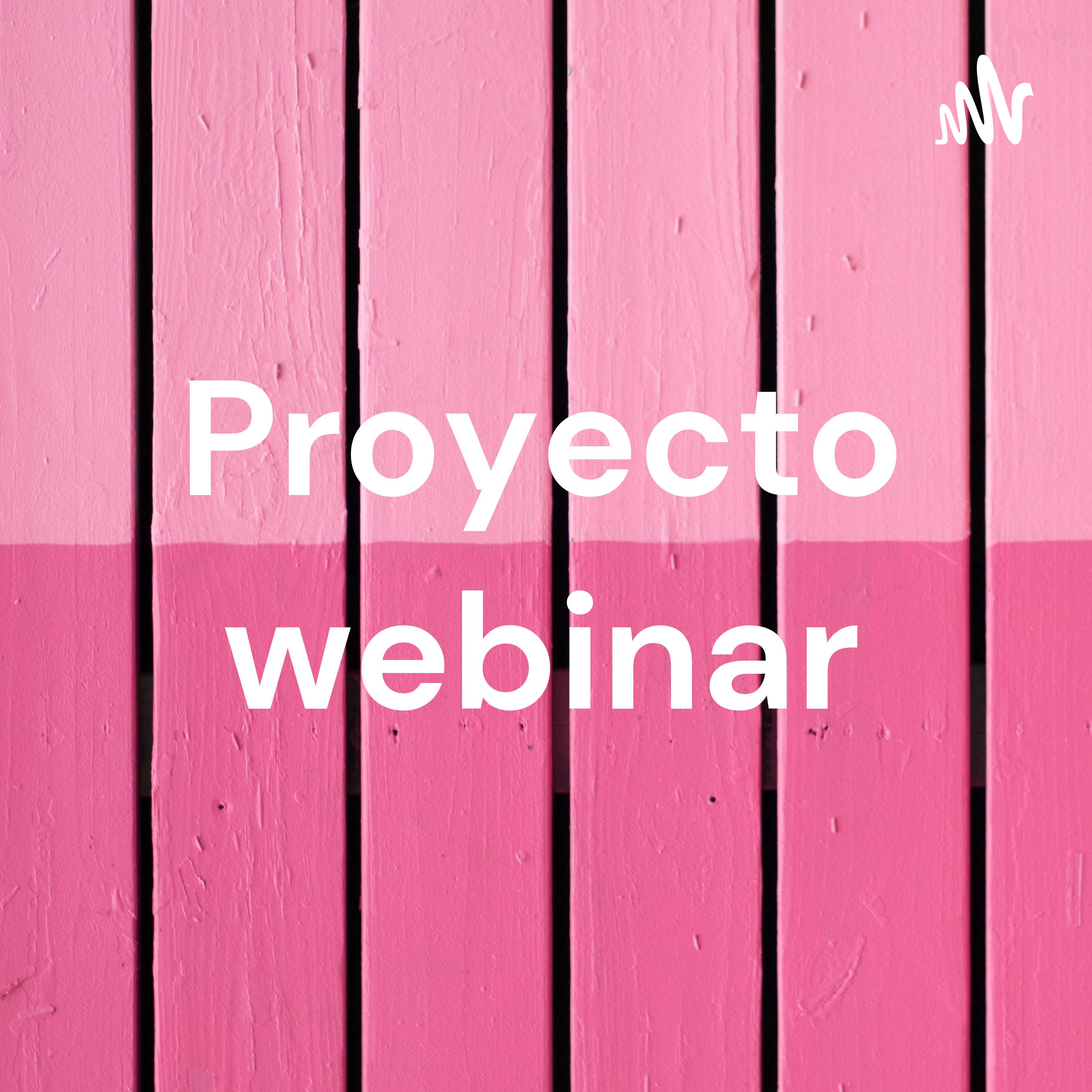 Proyecto webinar cover art