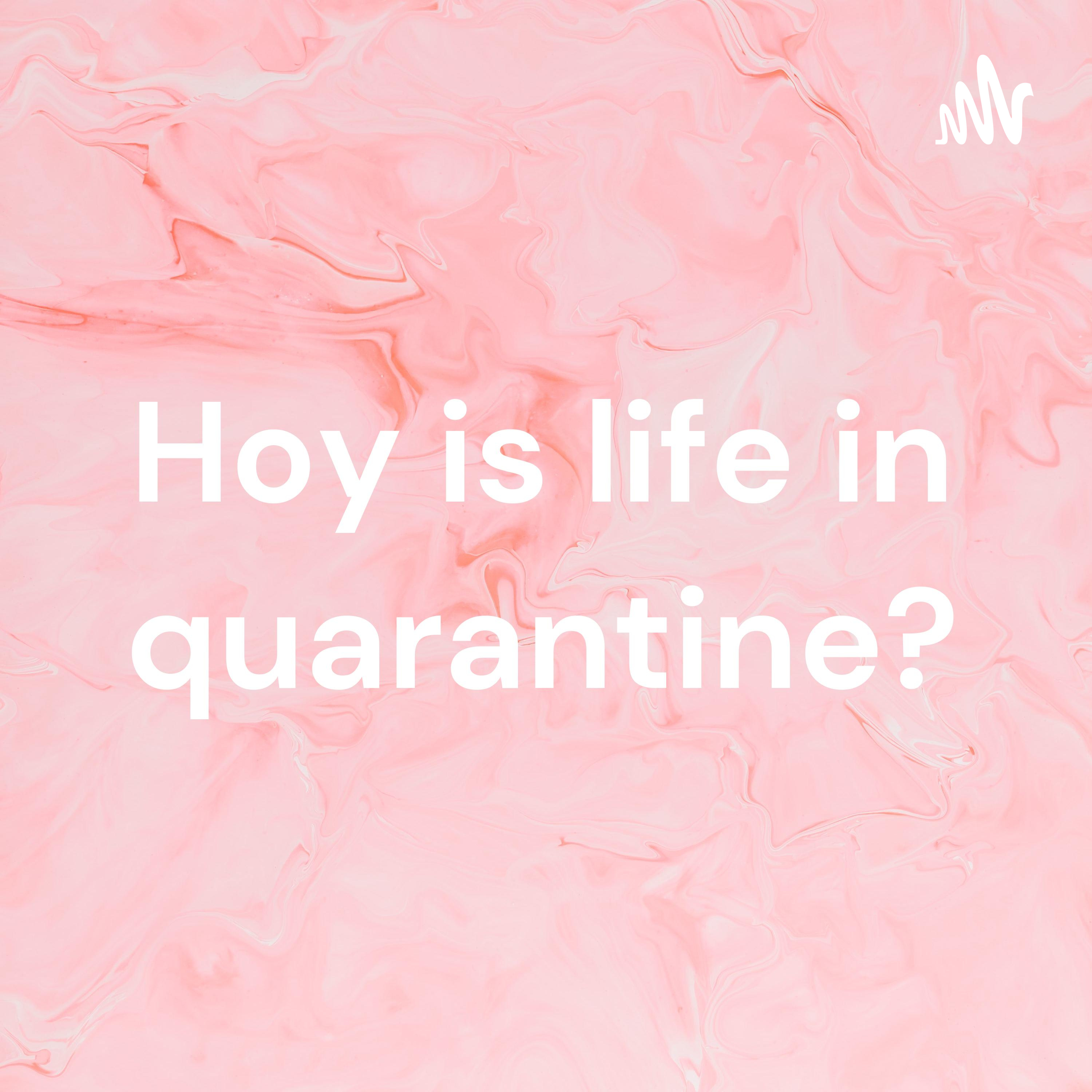 Hoy is life in quarantine? cover art